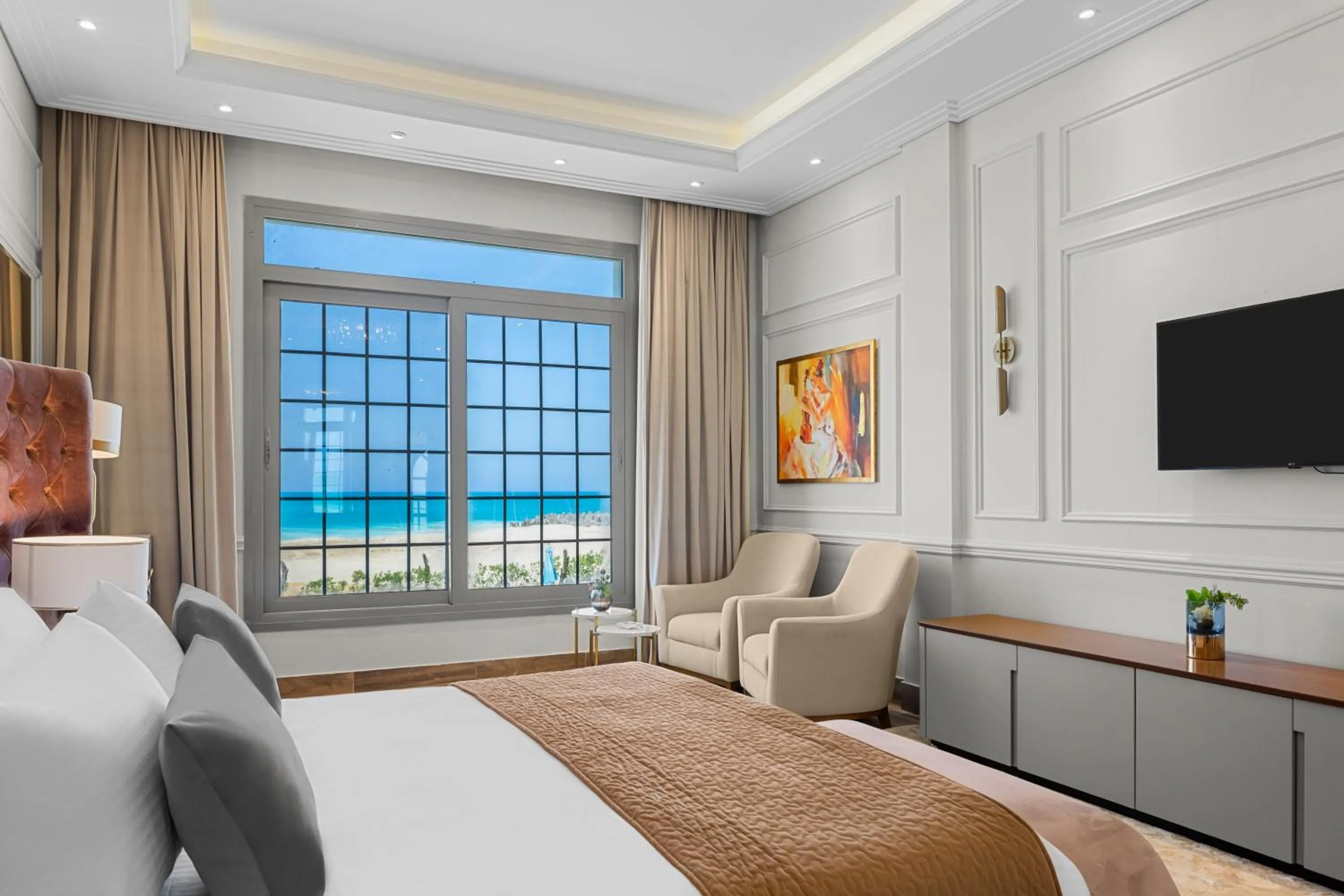Sea view, Bed in Crystal Lotus Luxury Palace - By Pickalbatros