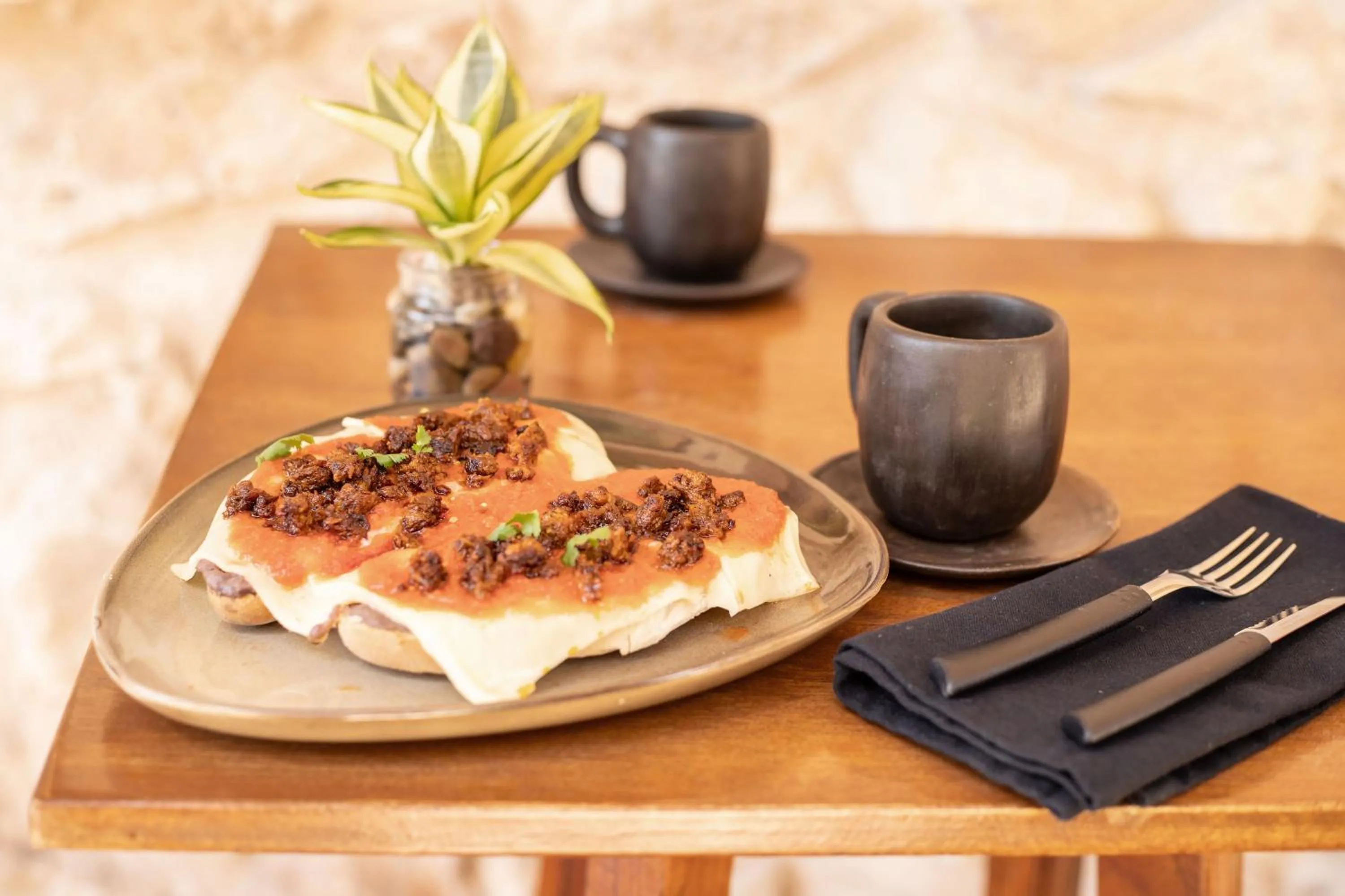 Restaurant/places to eat in Hotel Tunich Naj & Hostal