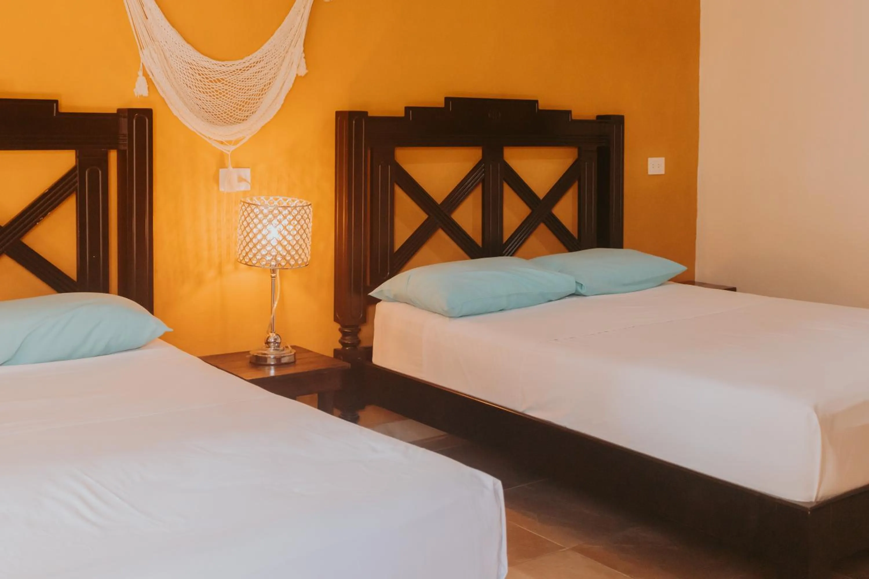 Bed in Hotel Tunich Naj & Hostal