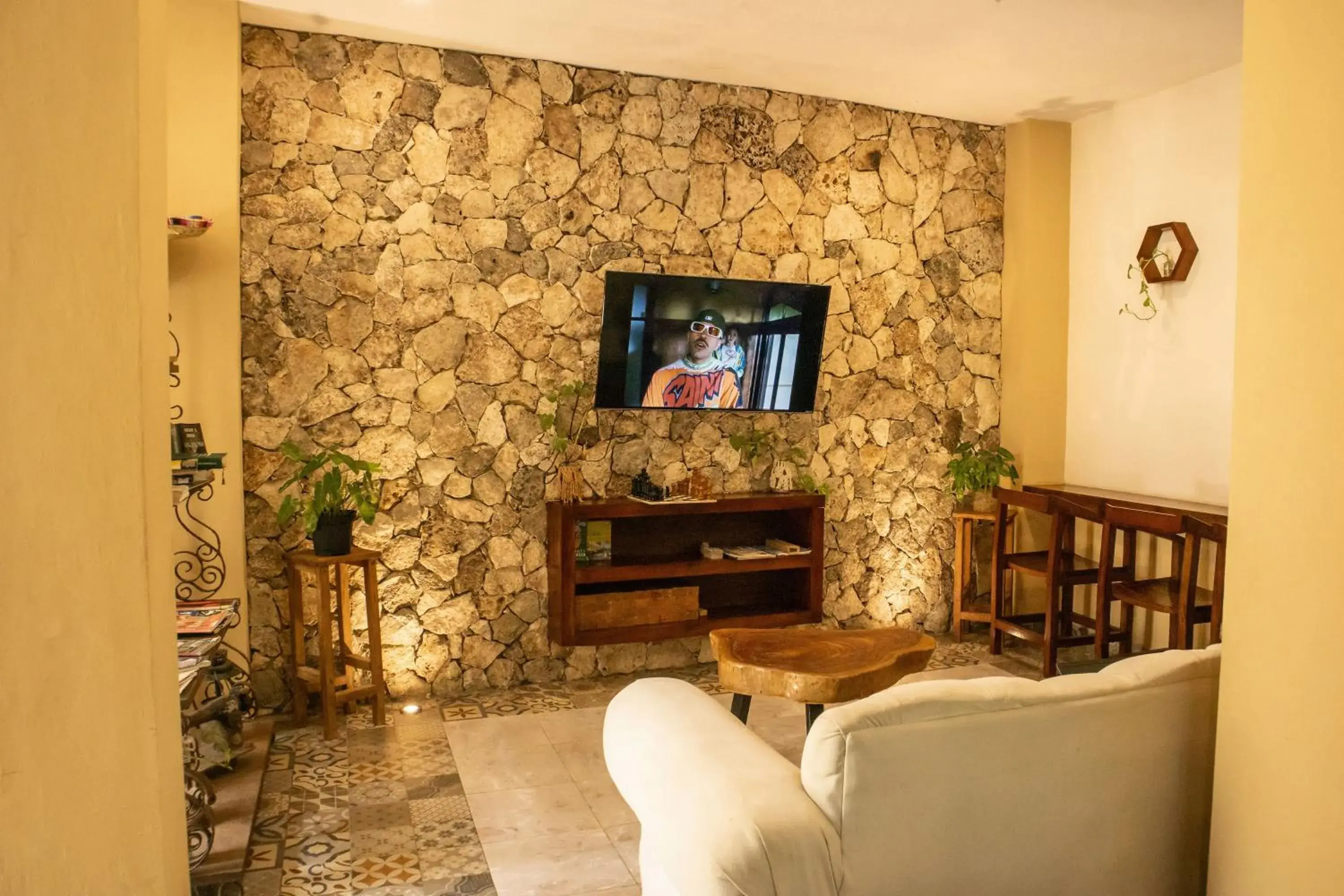 Living room in Hotel Tunich Naj & Hostal Living room in Hotel Tunich Naj & Hostal