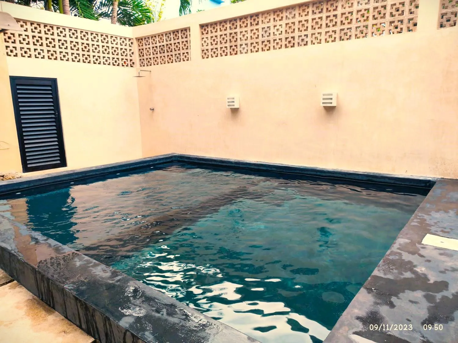 Pool view in Hotel Tunich Naj & Hostal