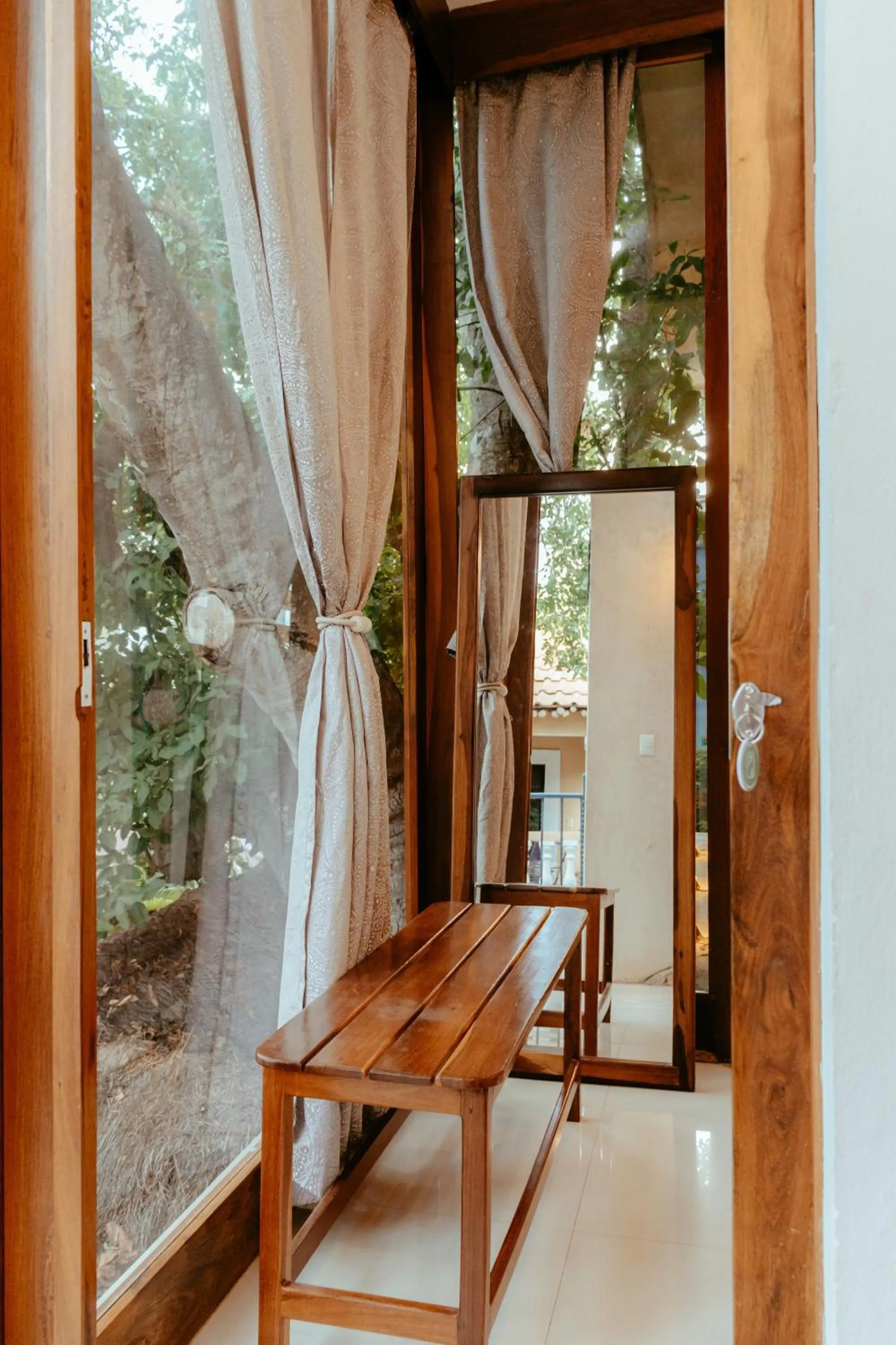 Garden view in Hotel Tunich Naj & Hostal