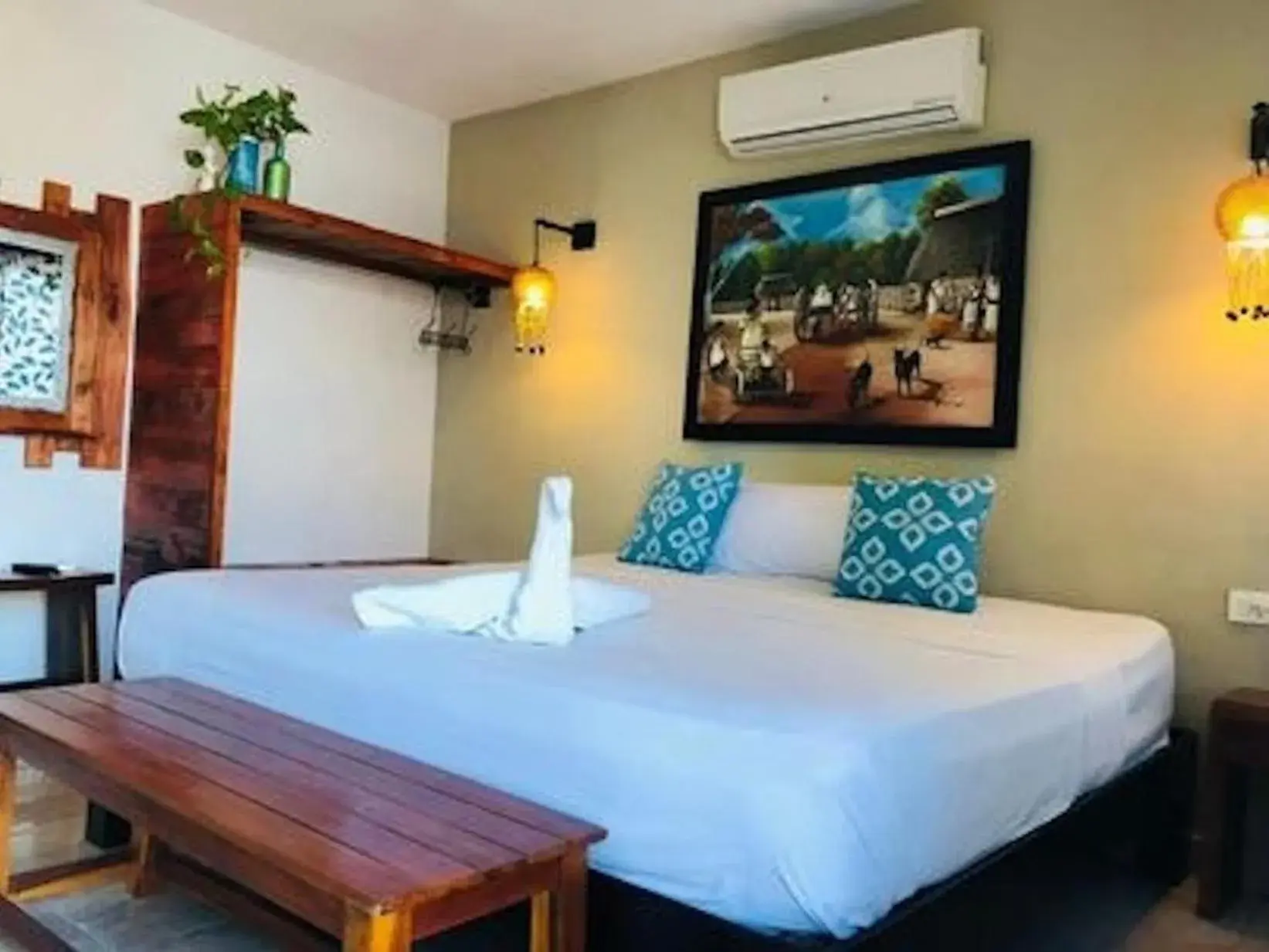 Bed in Hotel Tunich Naj & Hostal Bed in Hotel Tunich Naj & Hostal