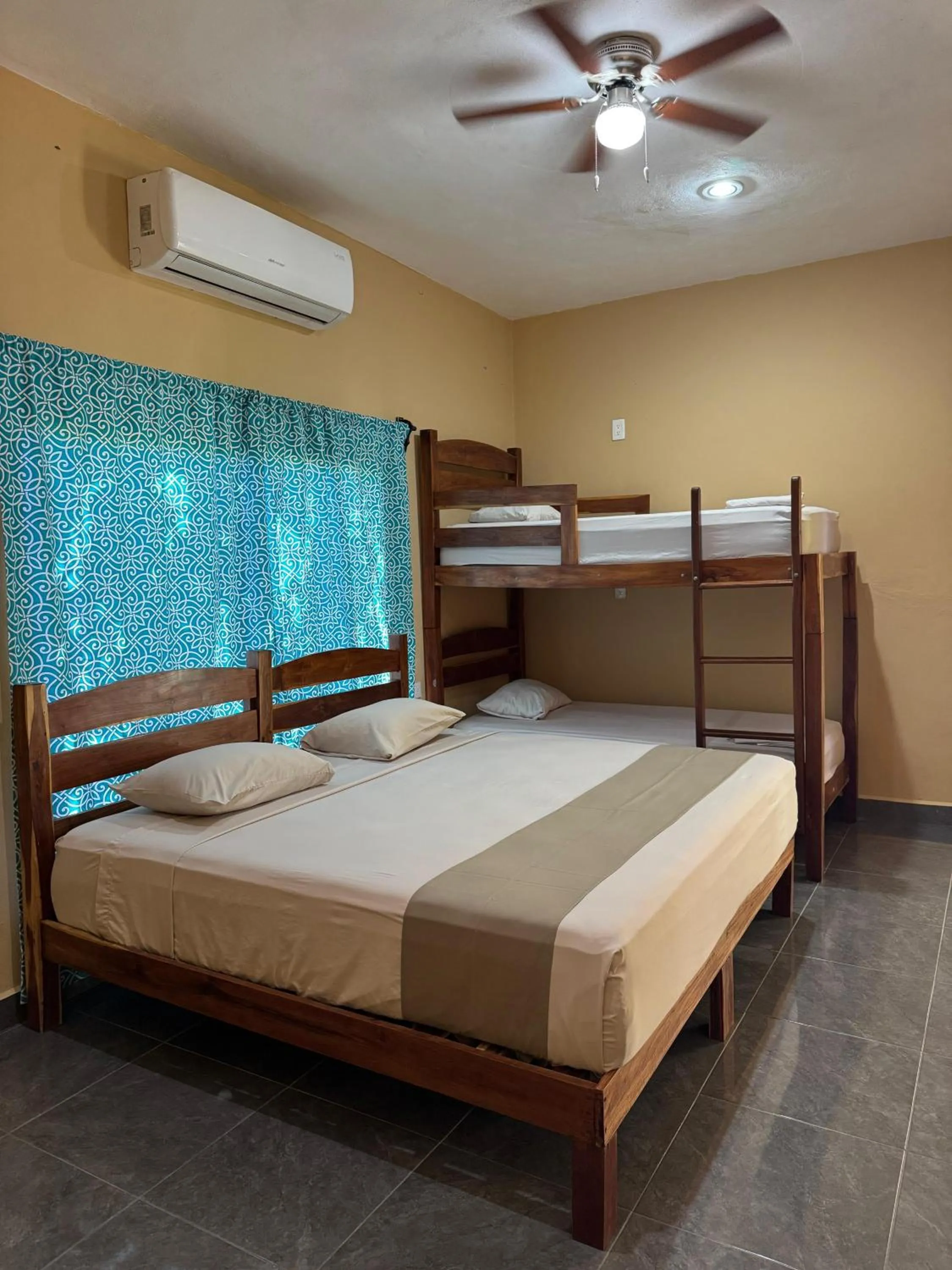 Bed in Hotel Tunich Naj & Hostal