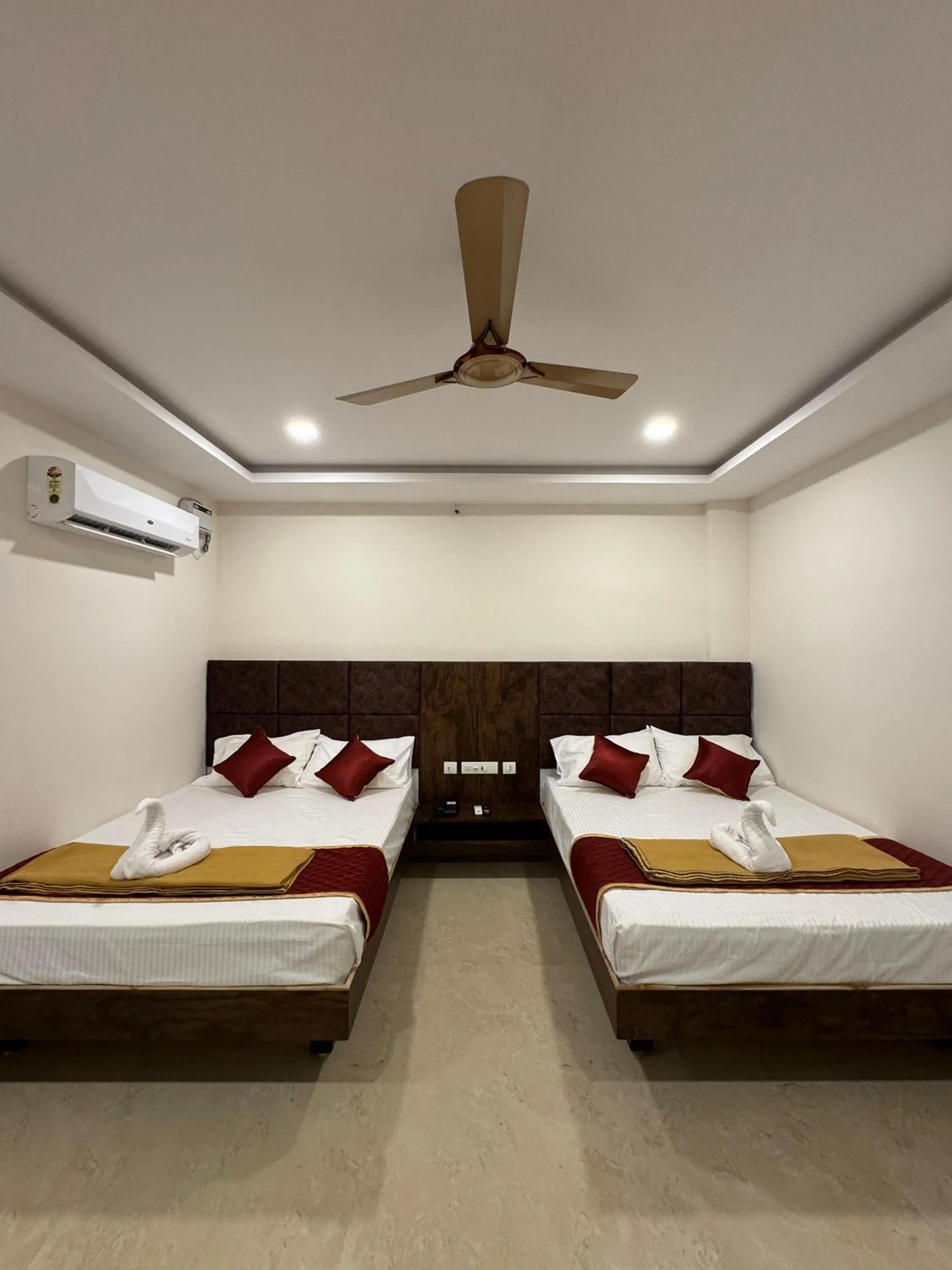 Bed in Arudra Residency