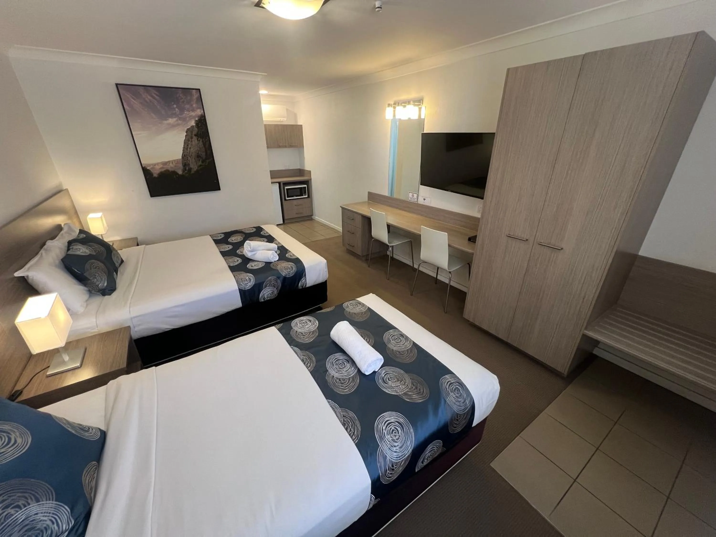 Bedroom, Bed in Adelong Motel