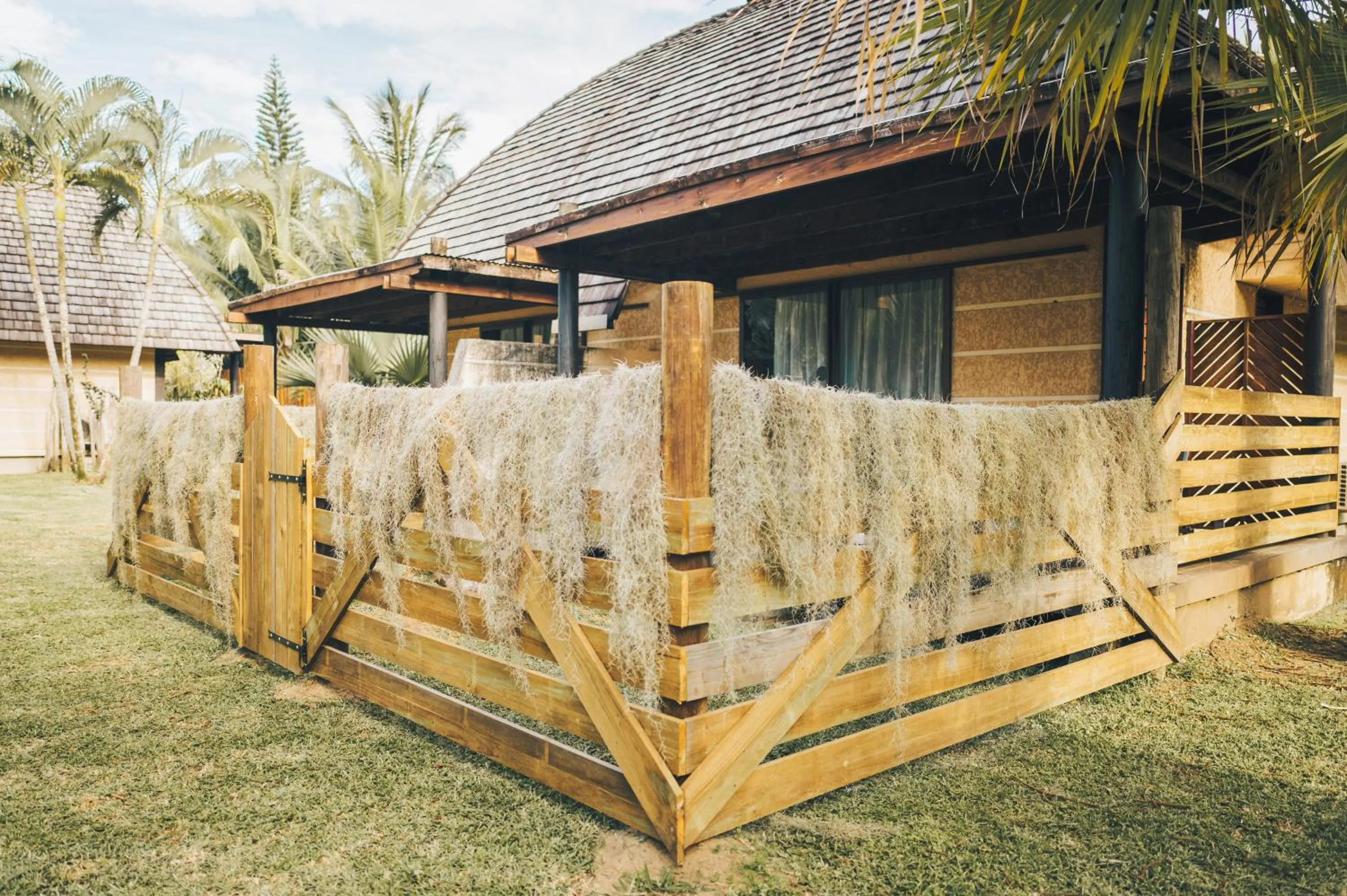 Garden in Hotel Tieti