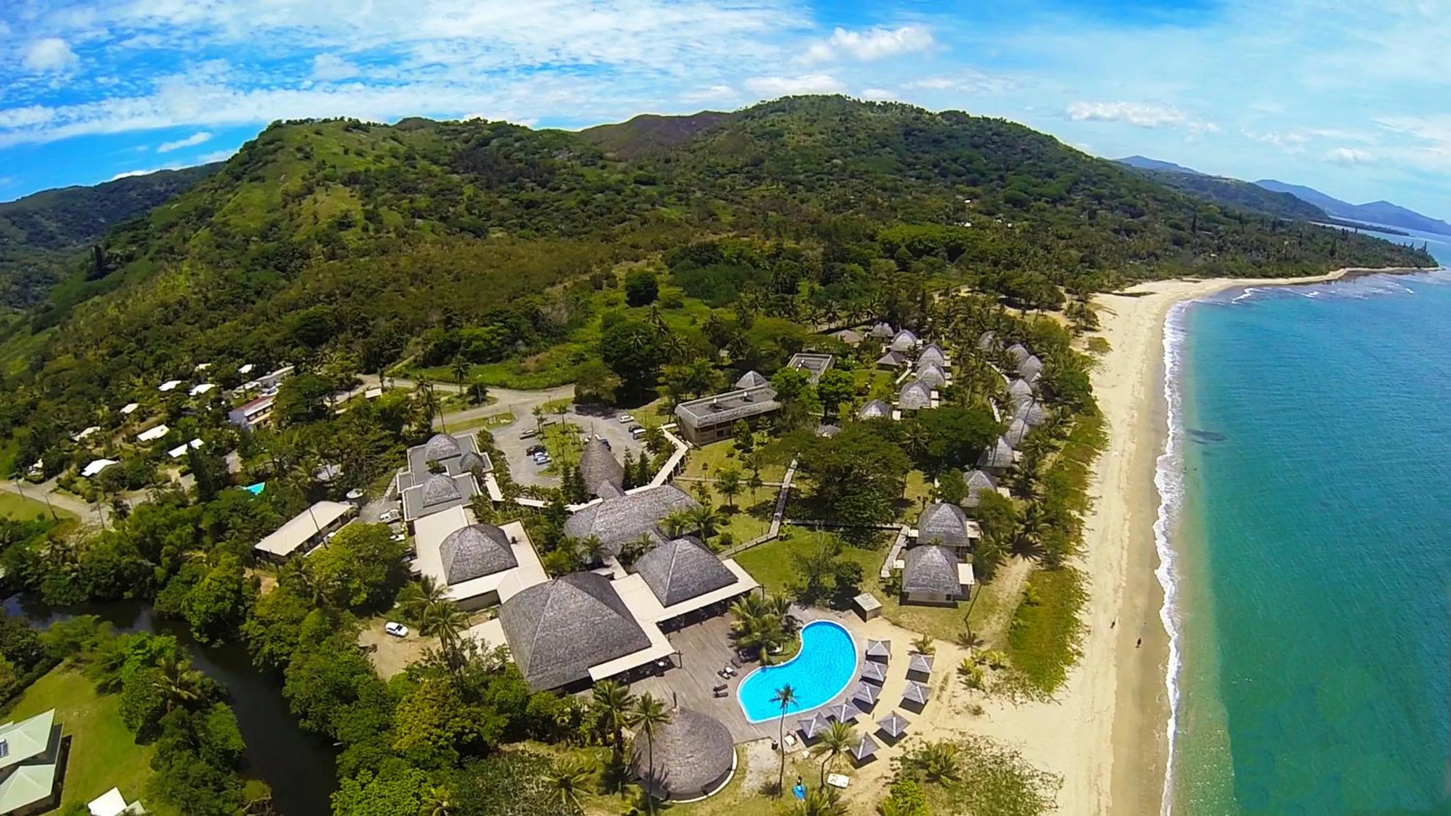 Bird's eye view in Hotel Tieti