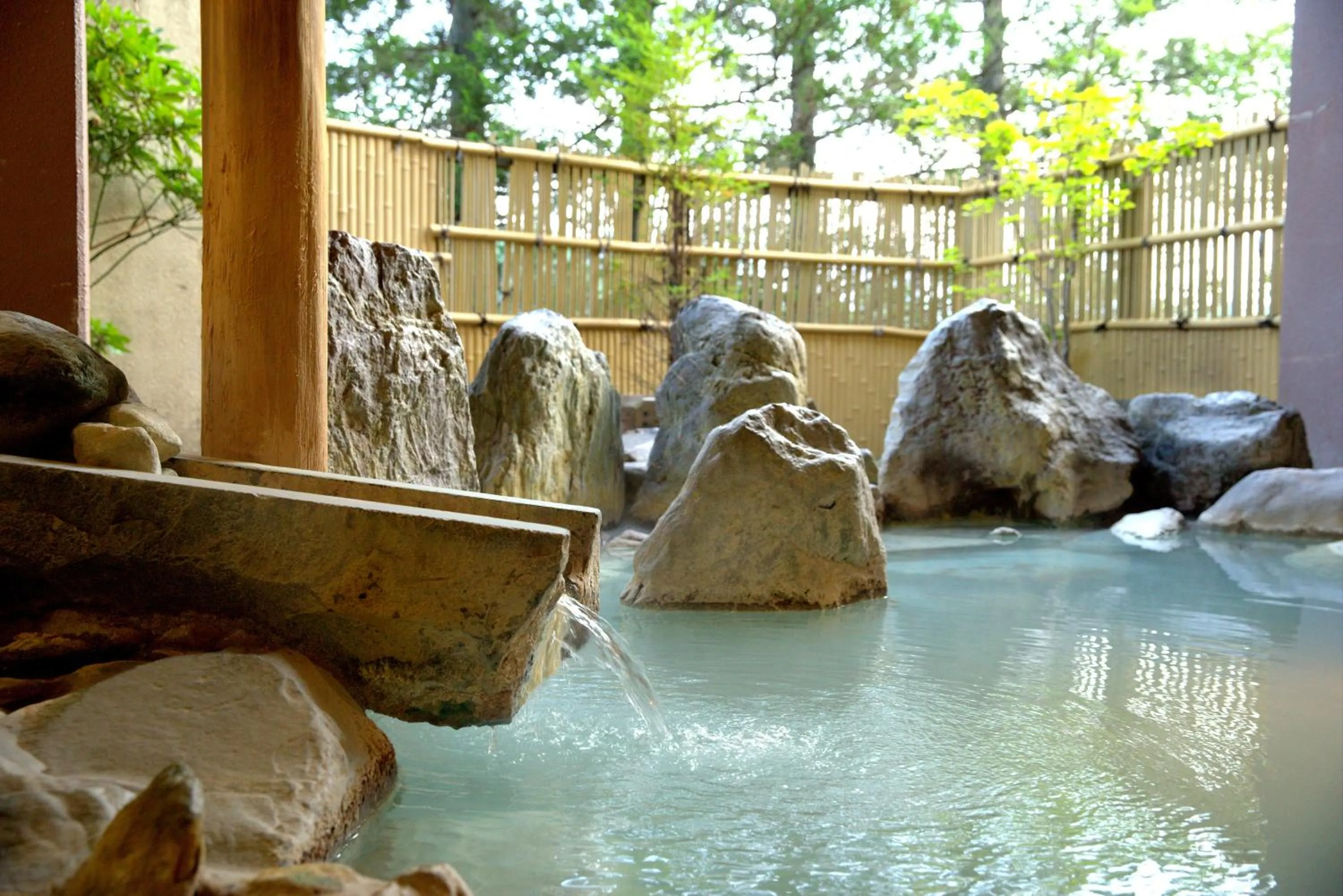 Hot Spring Bath in Hotel Sakurai