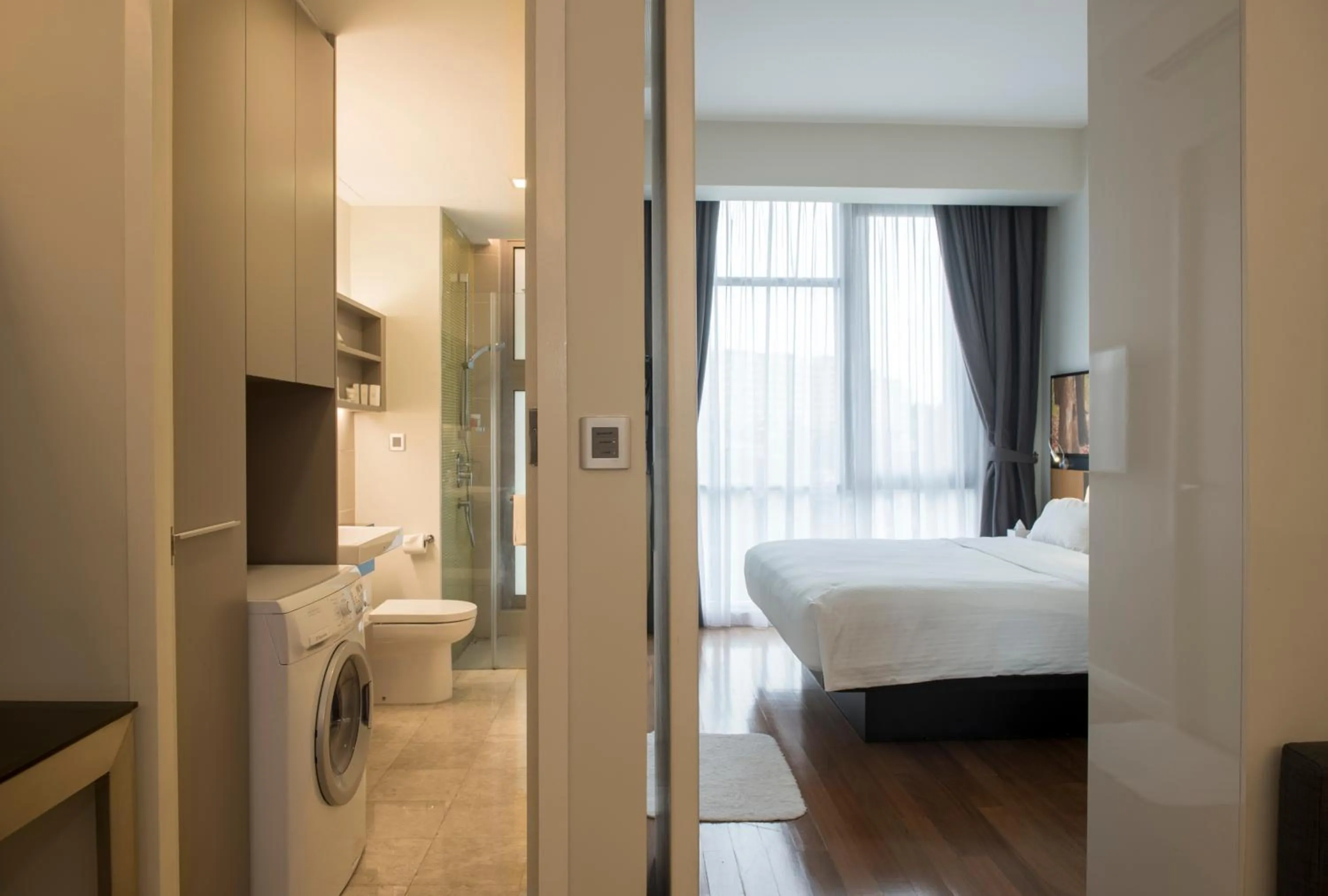 Bathroom, Bed in The Signature Hotel & Serviced Suites Hartamas Kuala Lumpur