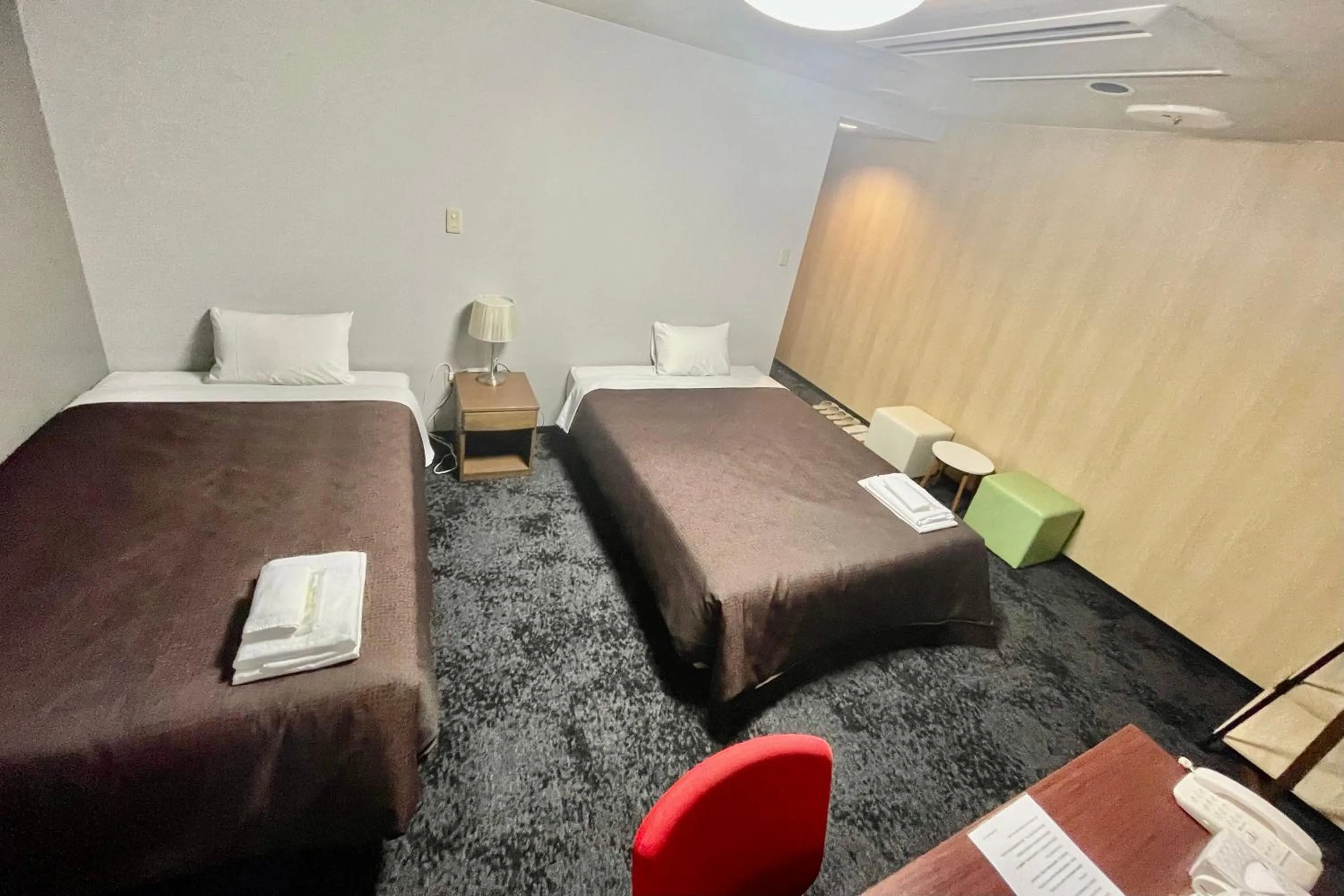 Bed in Hotel Select Inn Saitama Moroyama