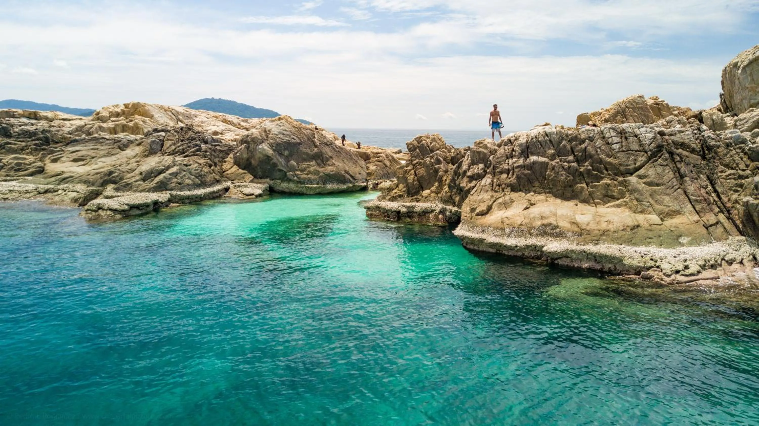 Natural landscape in Alunan Resort