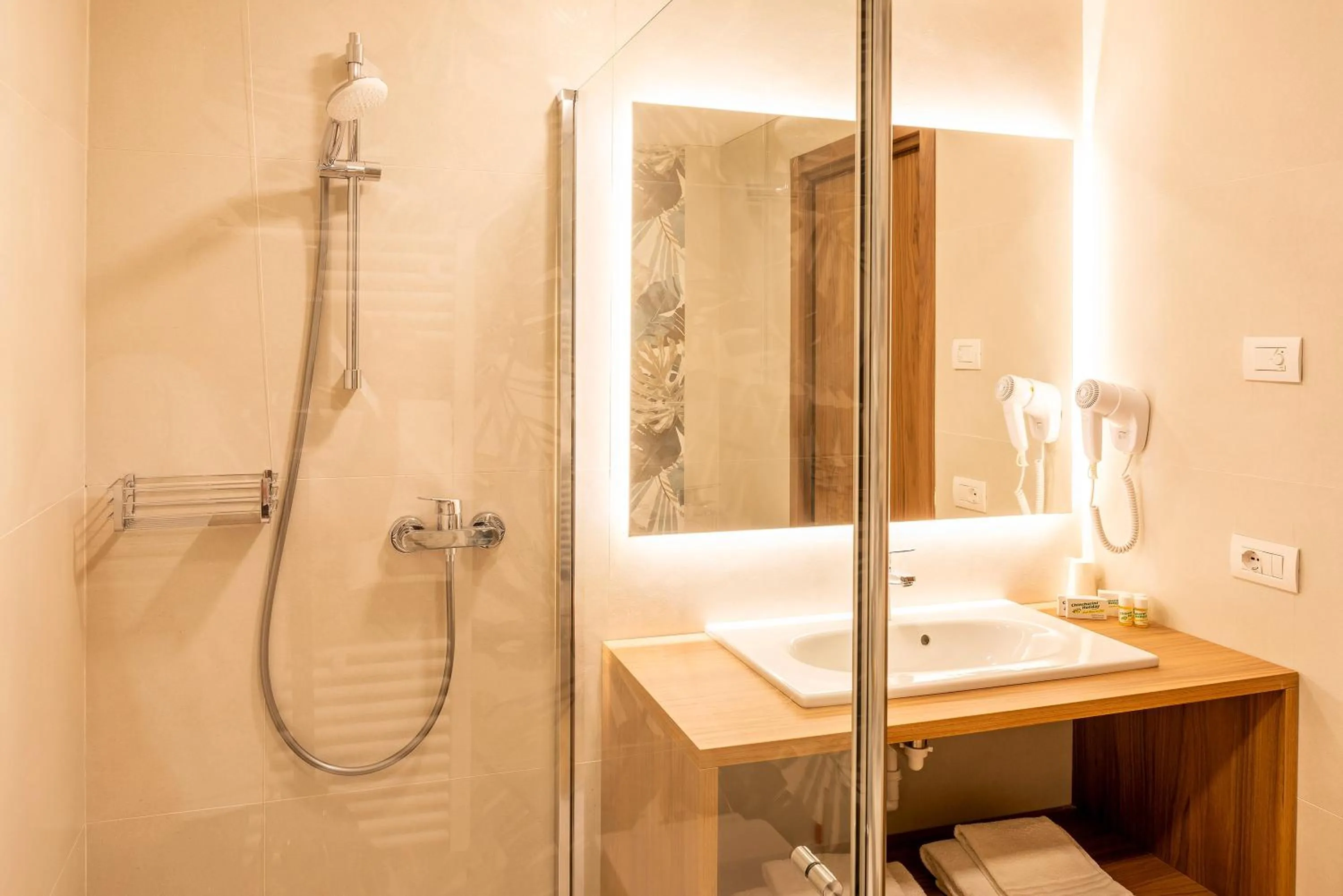 Shower in Sporthotel Olimpo