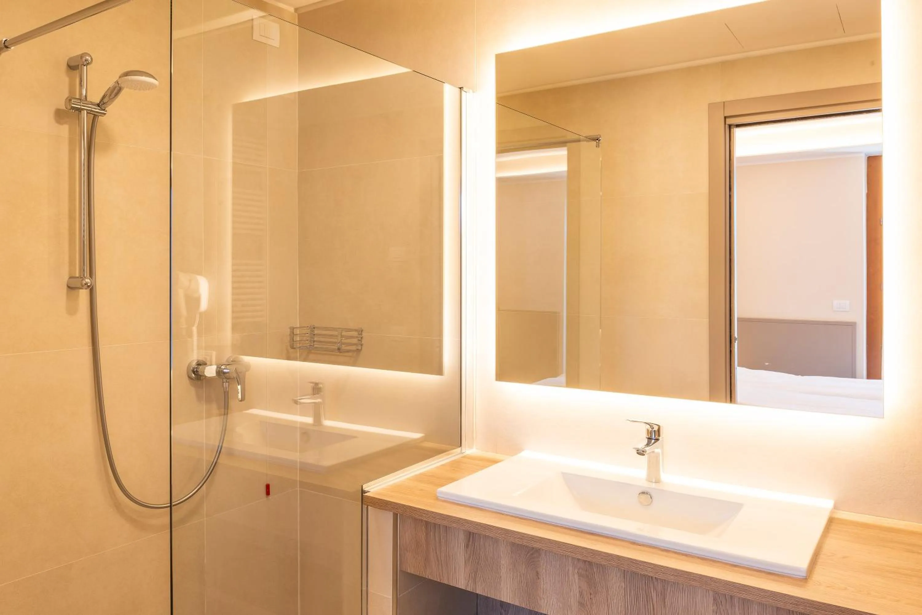 Shower in Sporthotel Olimpo