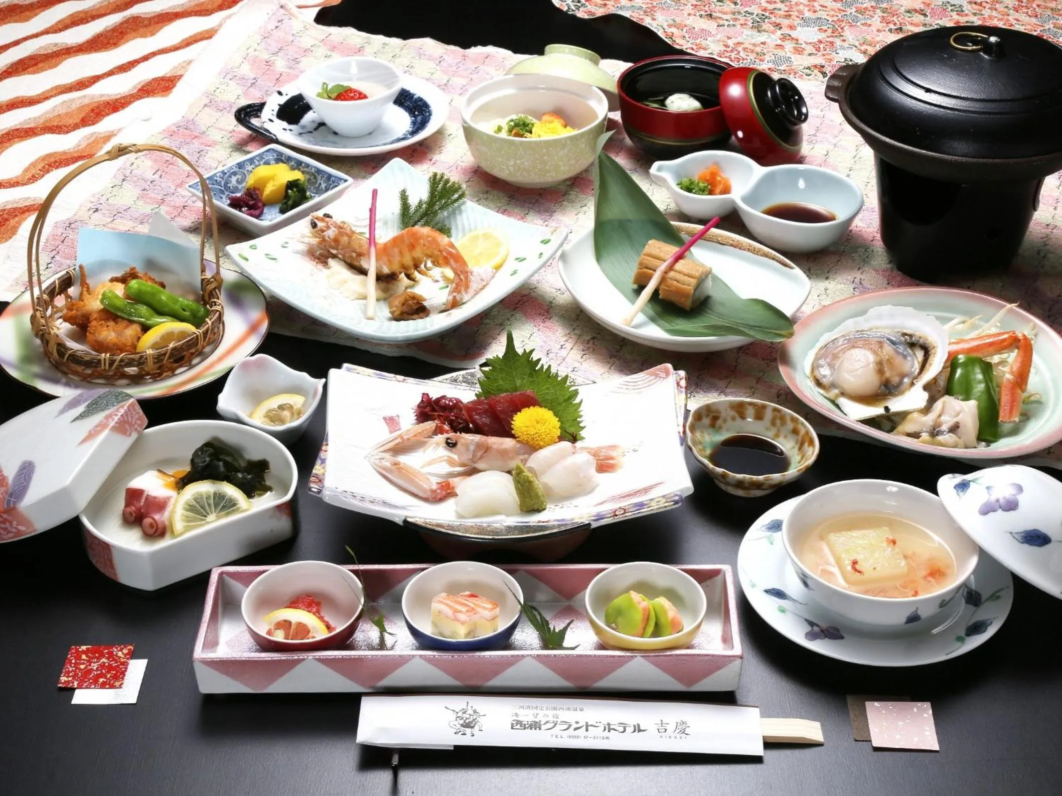 Food in Nishiura Grand Hotel Kikkei