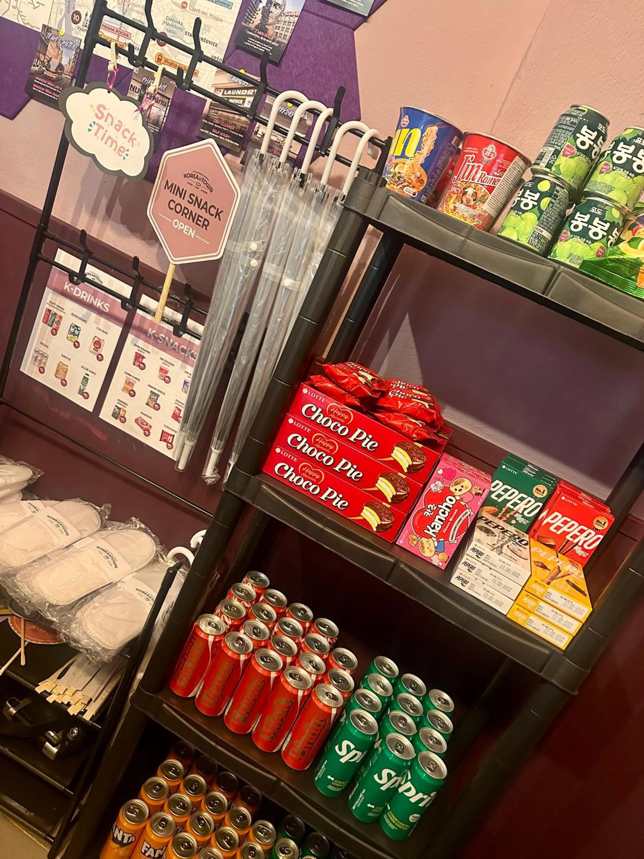 On-site shops in Koreatown