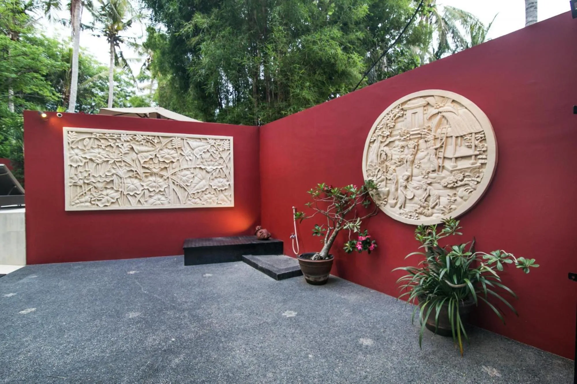 Parking in CASA MIMBA - Seaview Private Pool Villa Padangbai