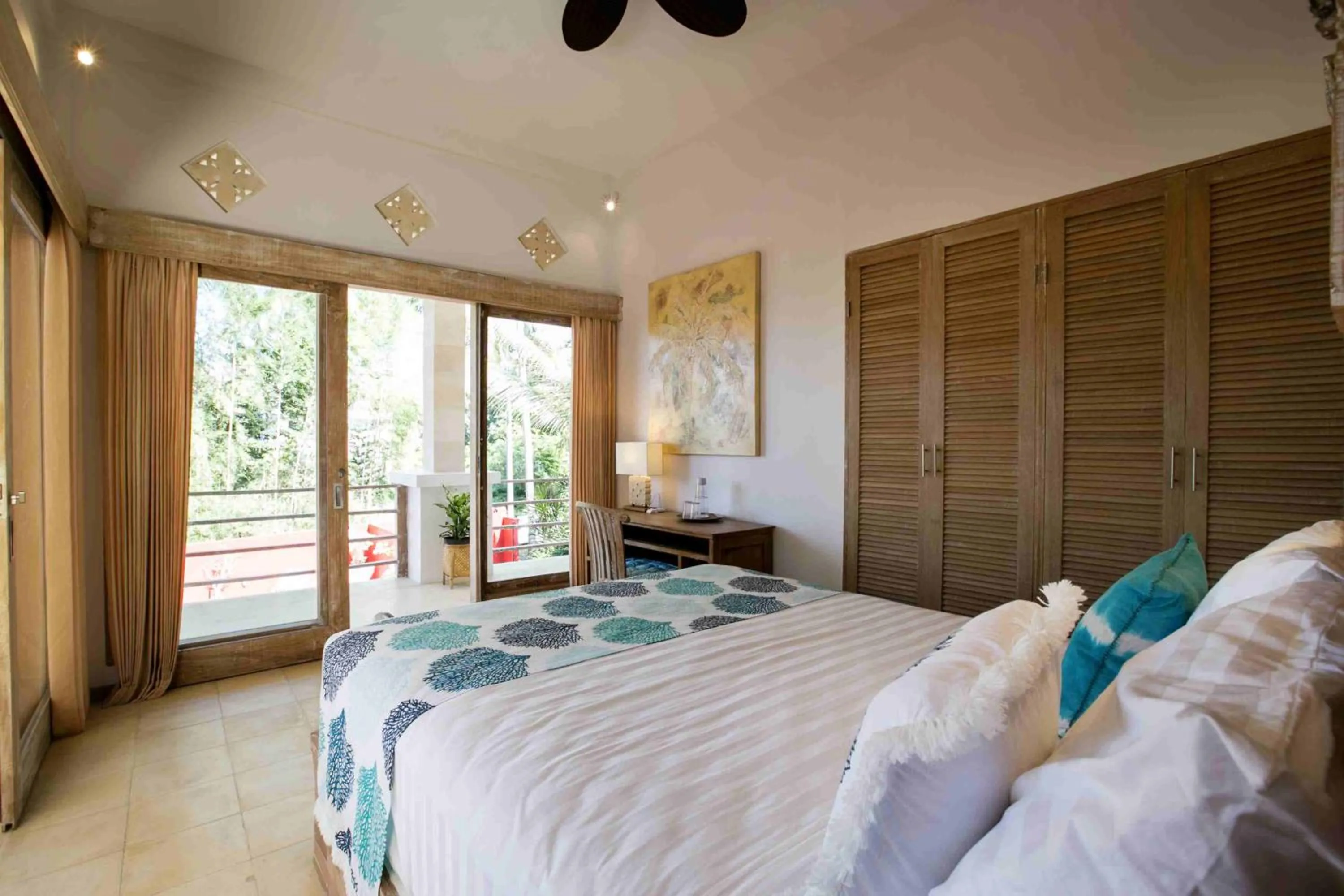 Bedroom, Bed in CASA MIMBA - Seaview Private Pool Villa Padangbai