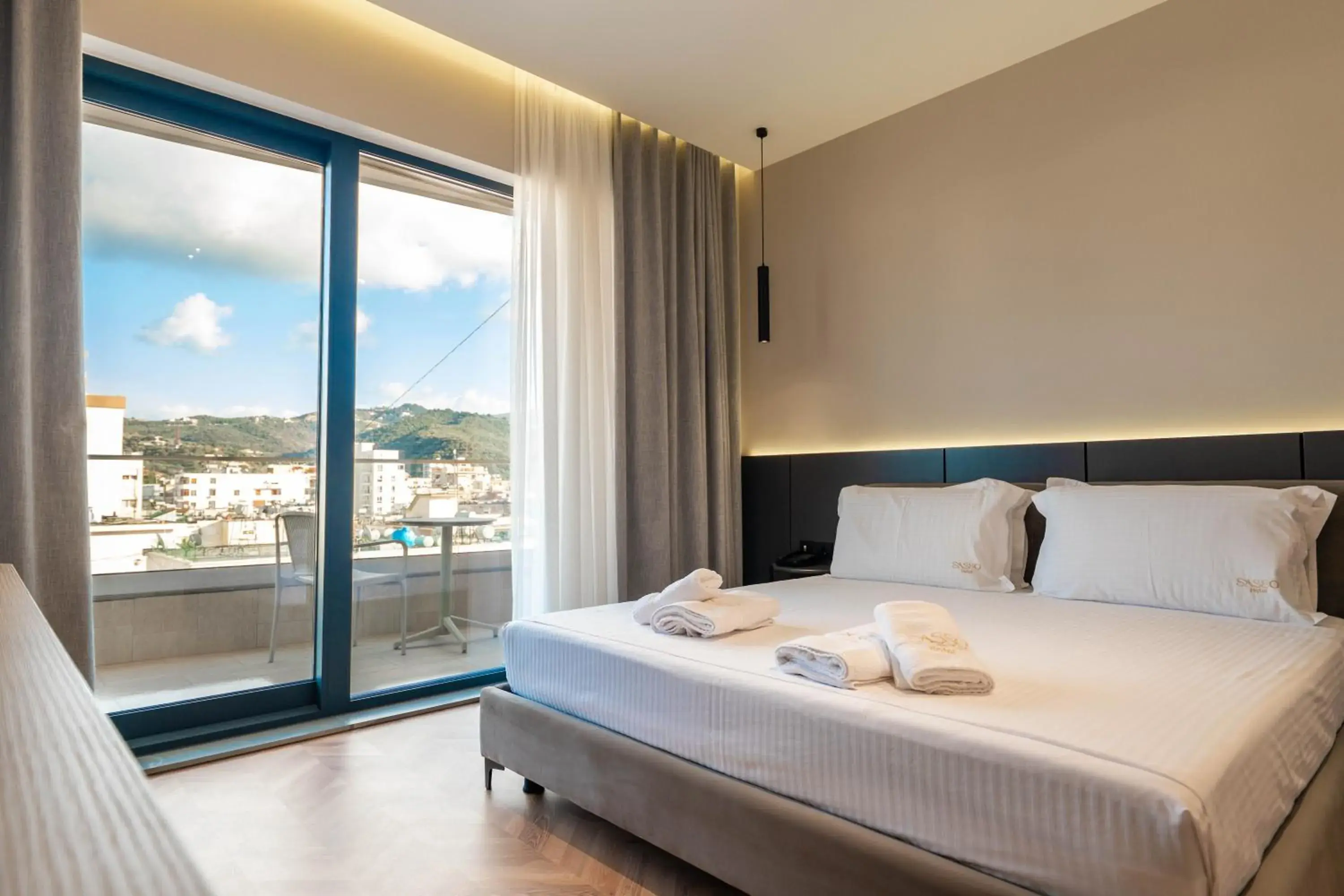 Bed in SASSO Hotel Bed in SASSO Hotel