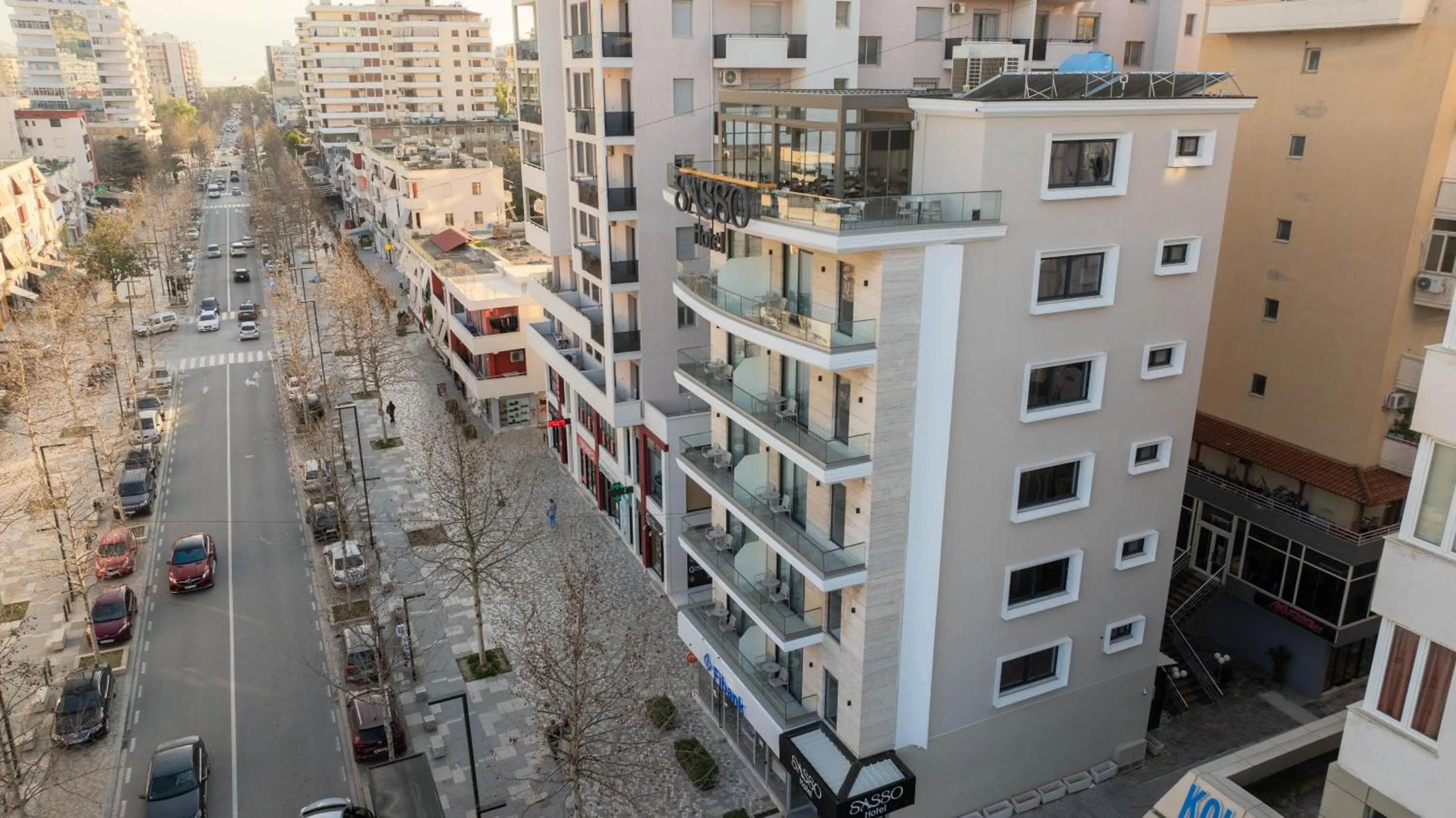 Property building in SASSO Hotel