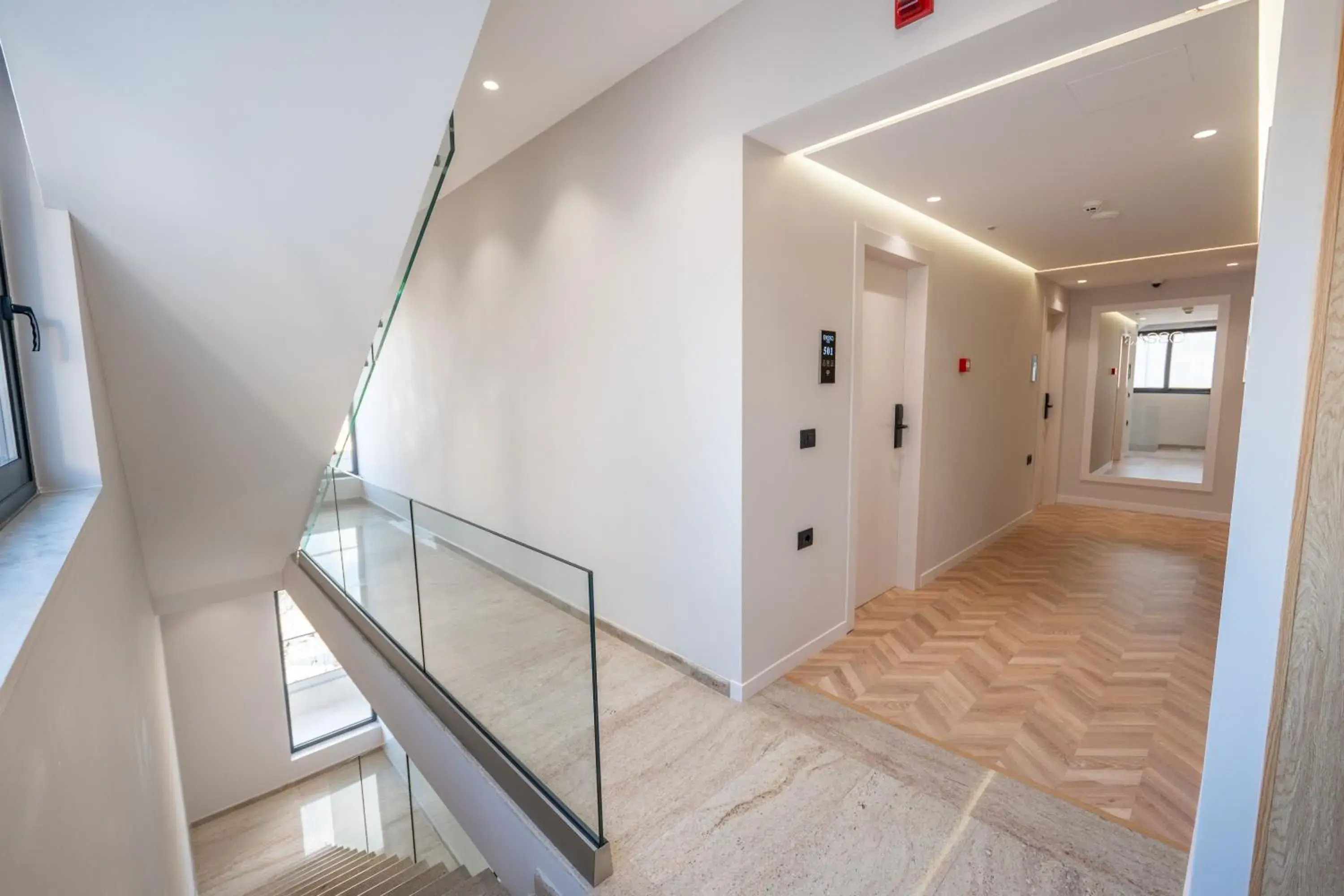 Bed in SASSO Hotel Bed in SASSO Hotel