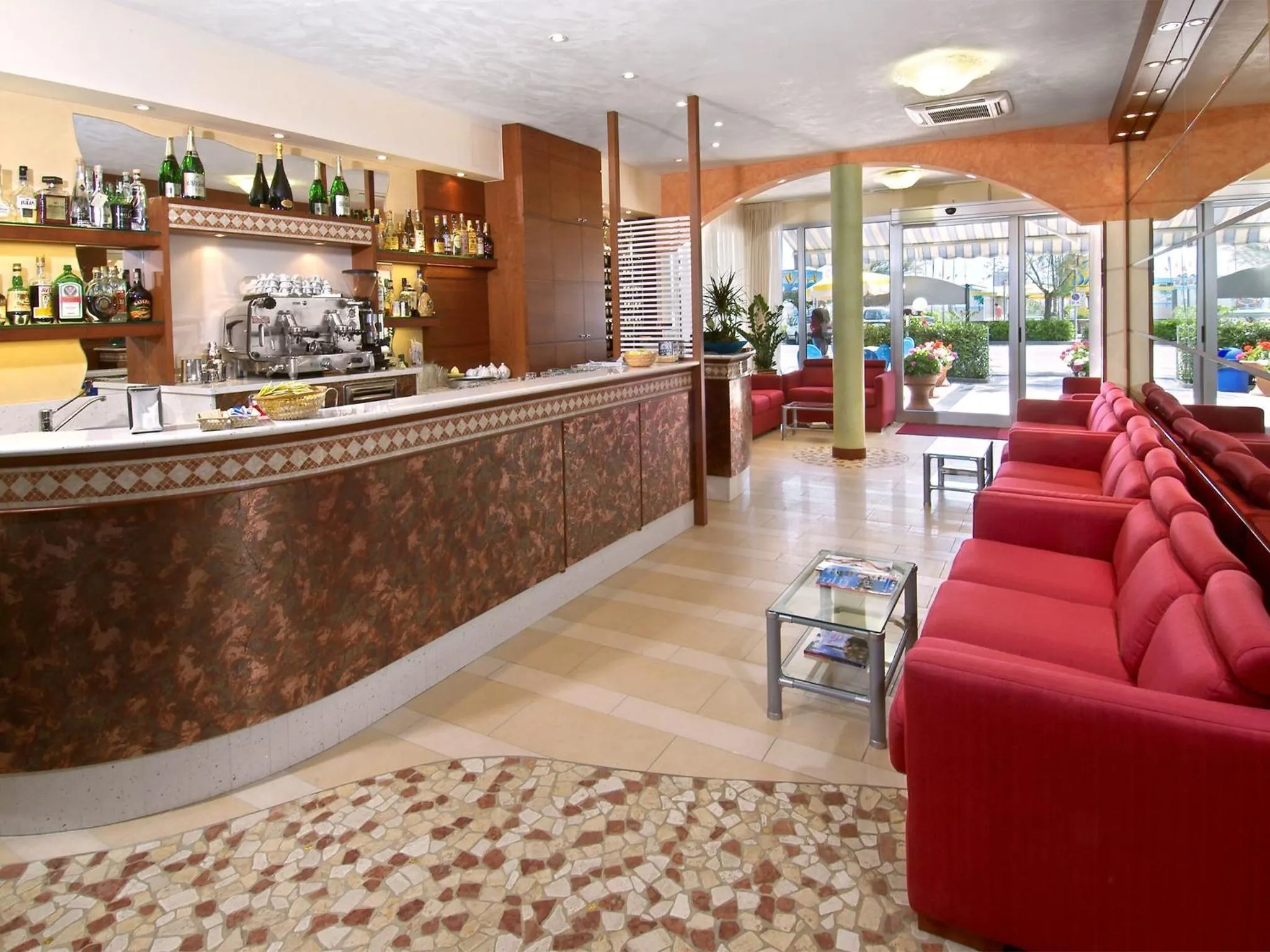 Lobby or reception in Hotel Odeon