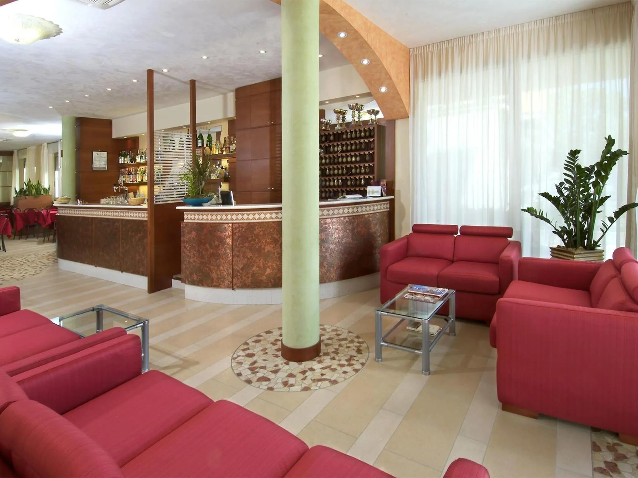 Lobby or reception in Hotel Odeon