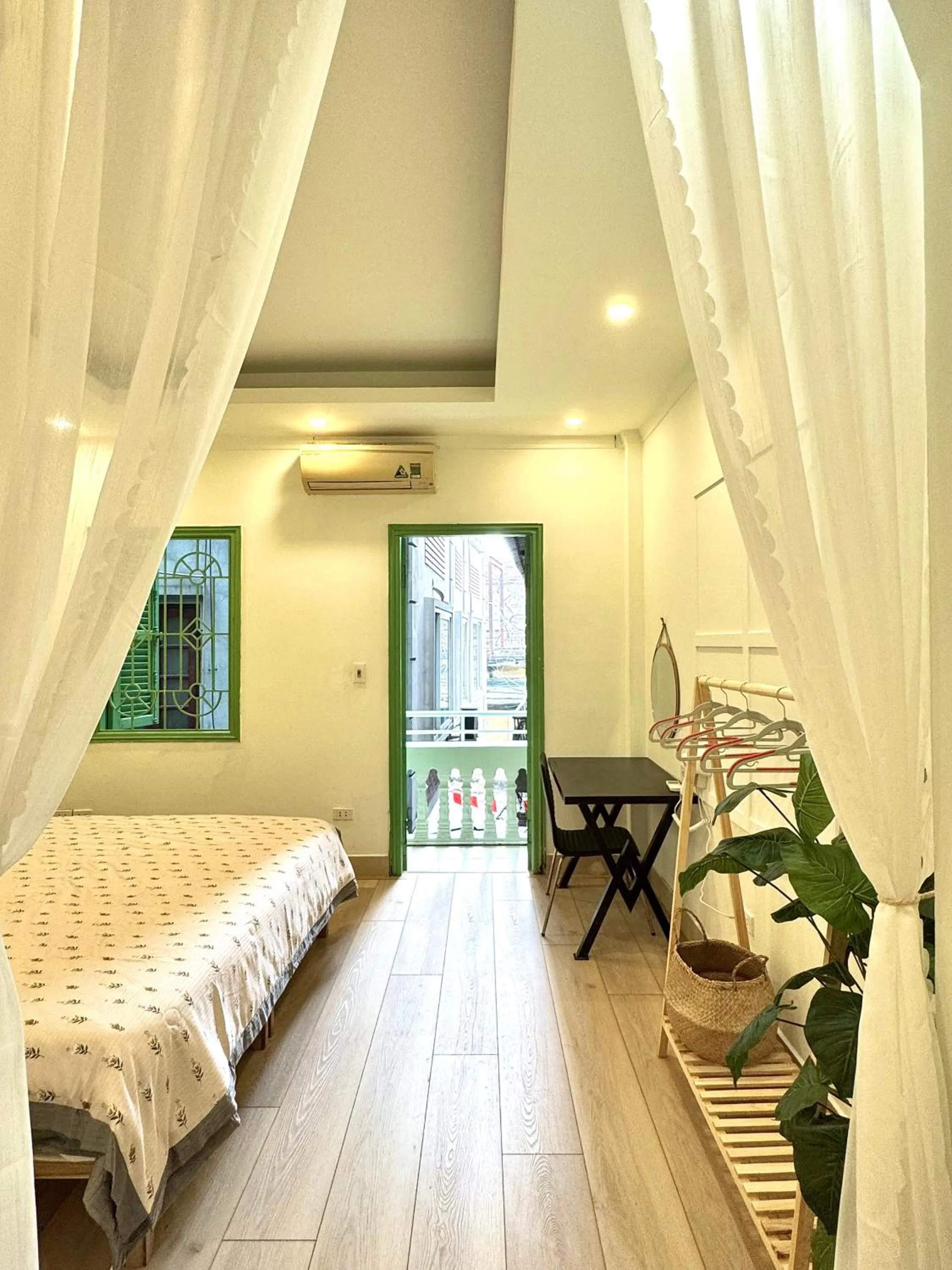 Bed in Shii Apartment