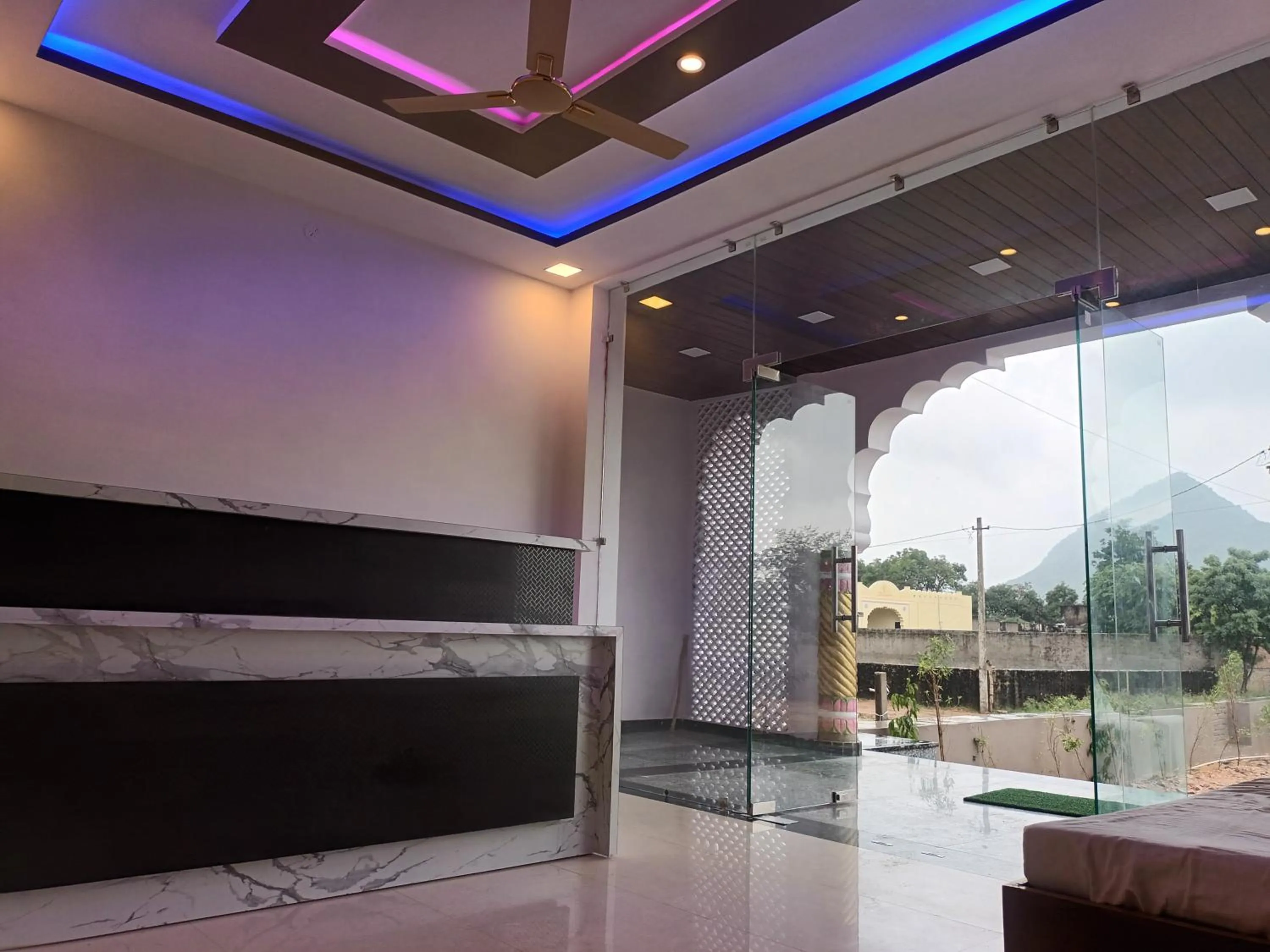 Living room in Braham Vatika Resort