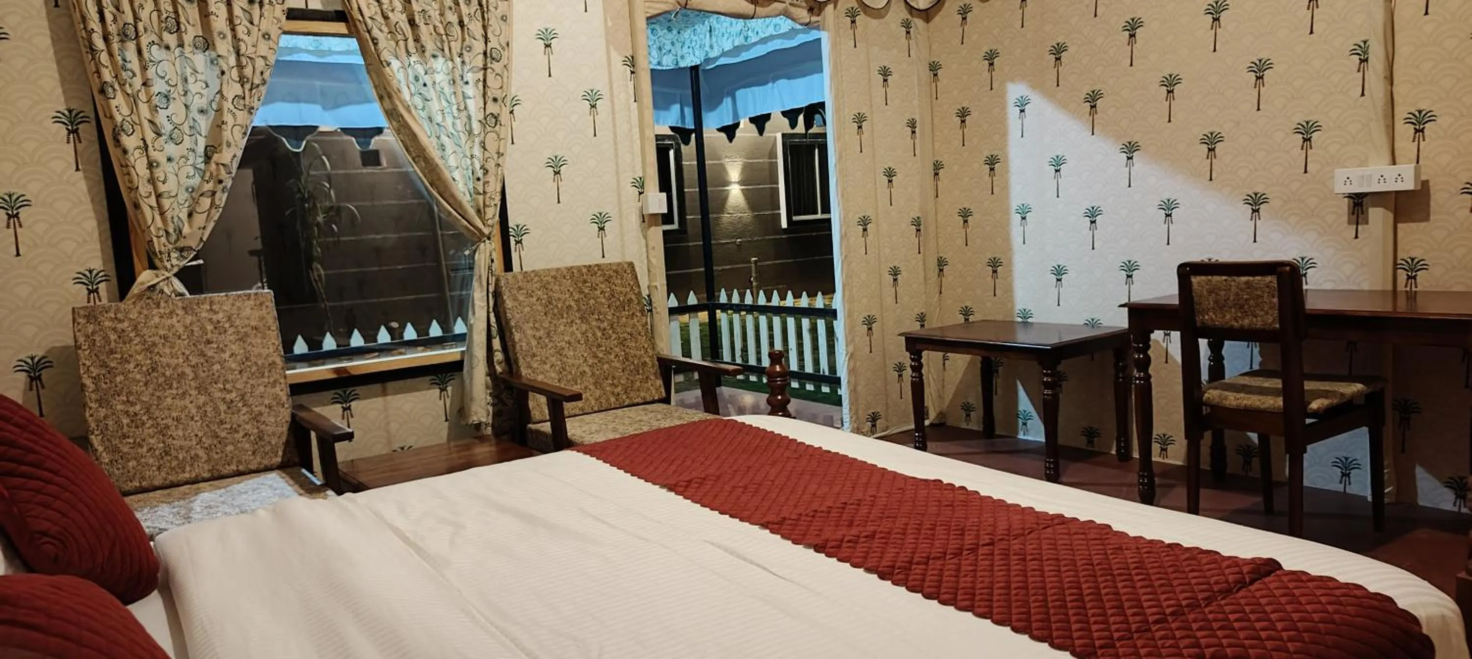 Bedroom, Bed in Braham Vatika Resort