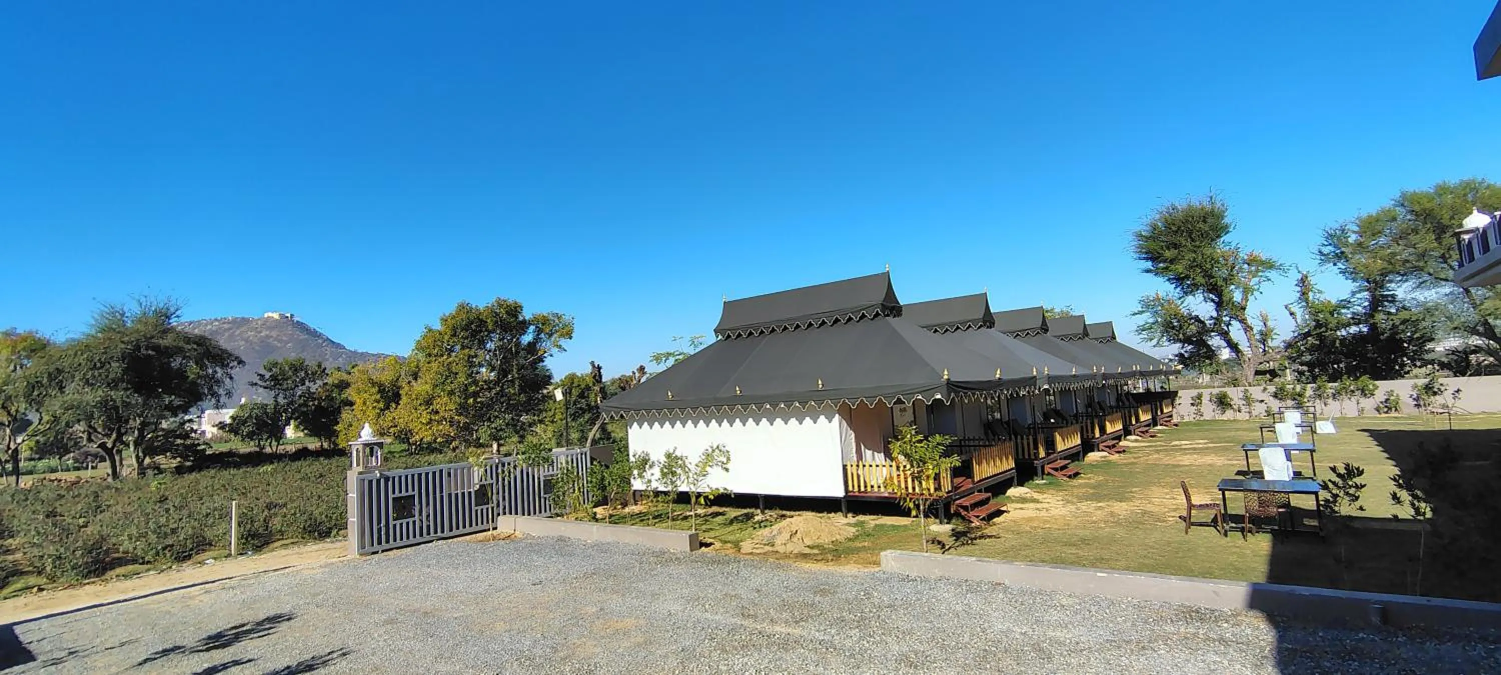 Parking in Braham Vatika Resort