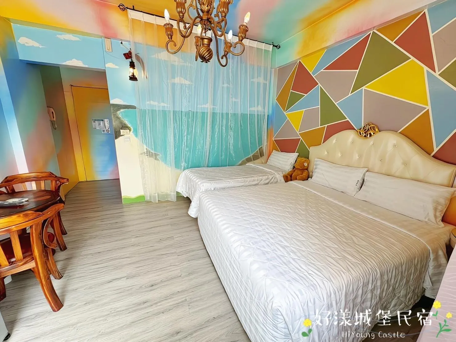 Triple Room with Mountain View in Hi Young Castle