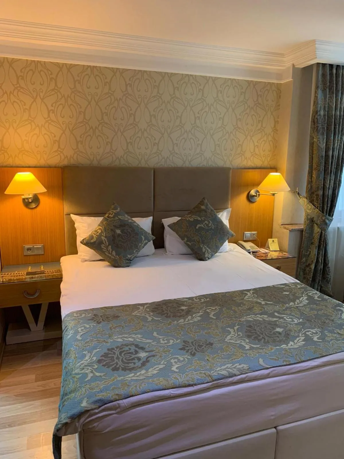 Bed in Adana Yukselhan Hotel