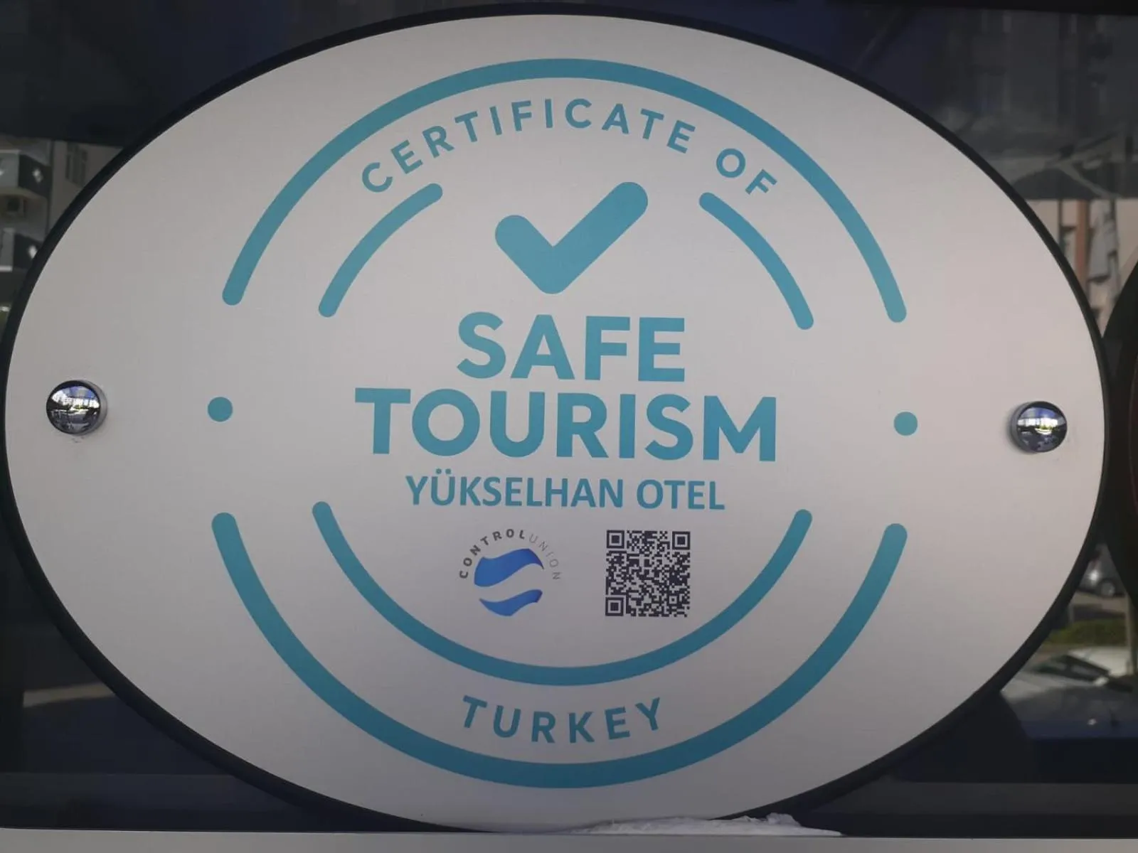 Logo/Certificate/Sign in Adana Yukselhan Hotel