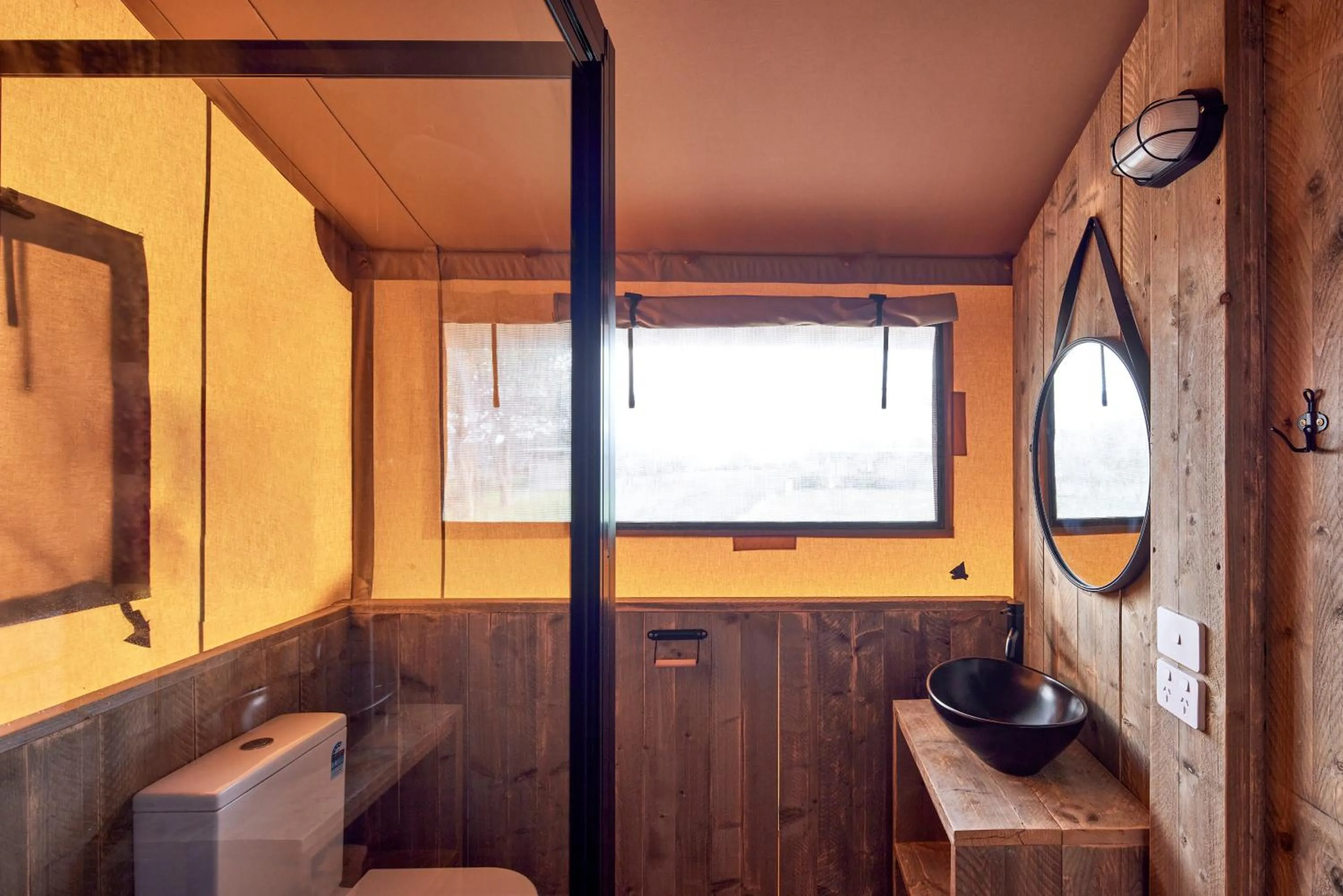 Bathroom in NRMA Merimbula Beach Holiday Resort