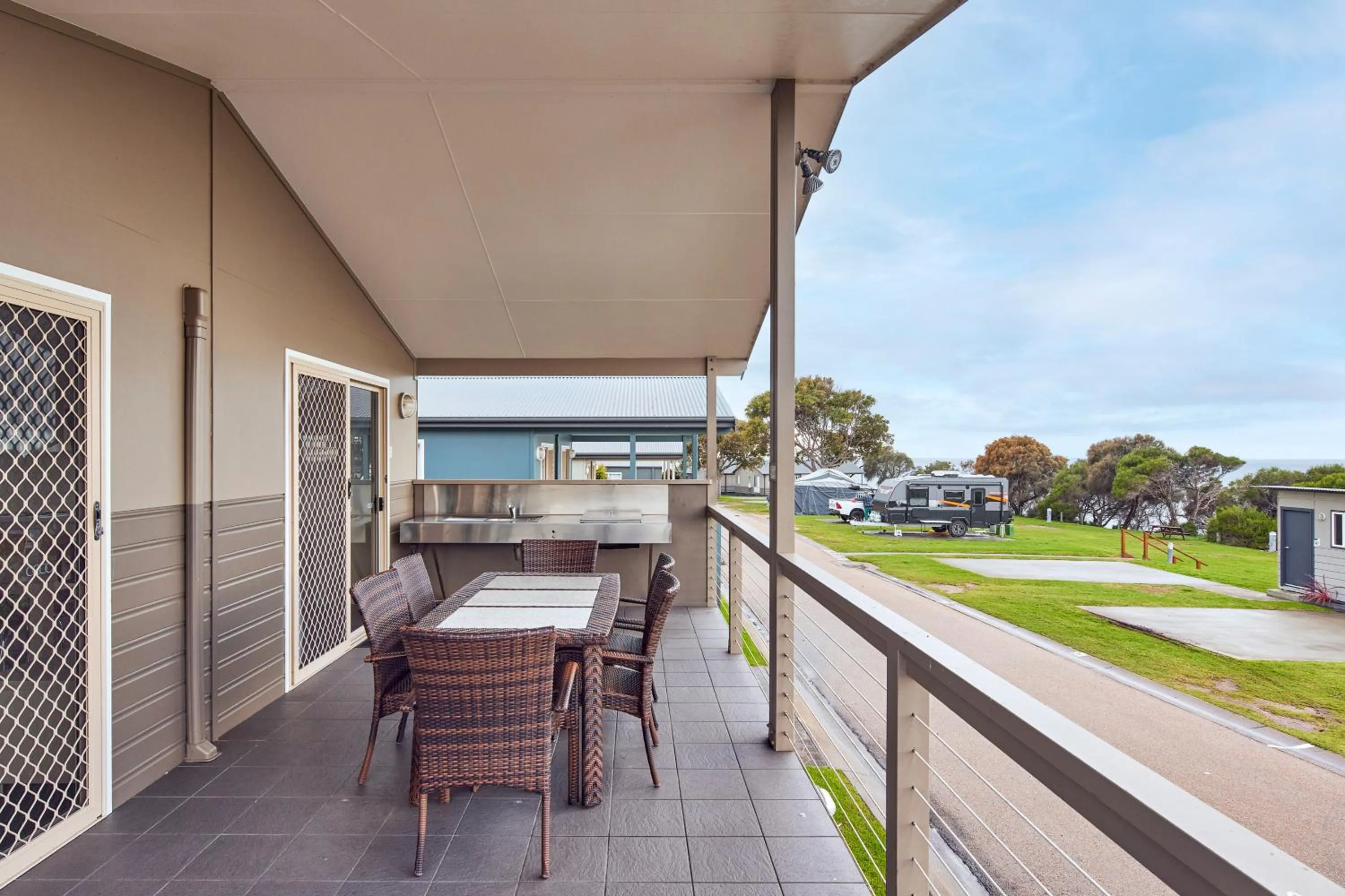Balcony/Terrace in NRMA Merimbula Beach Holiday Resort