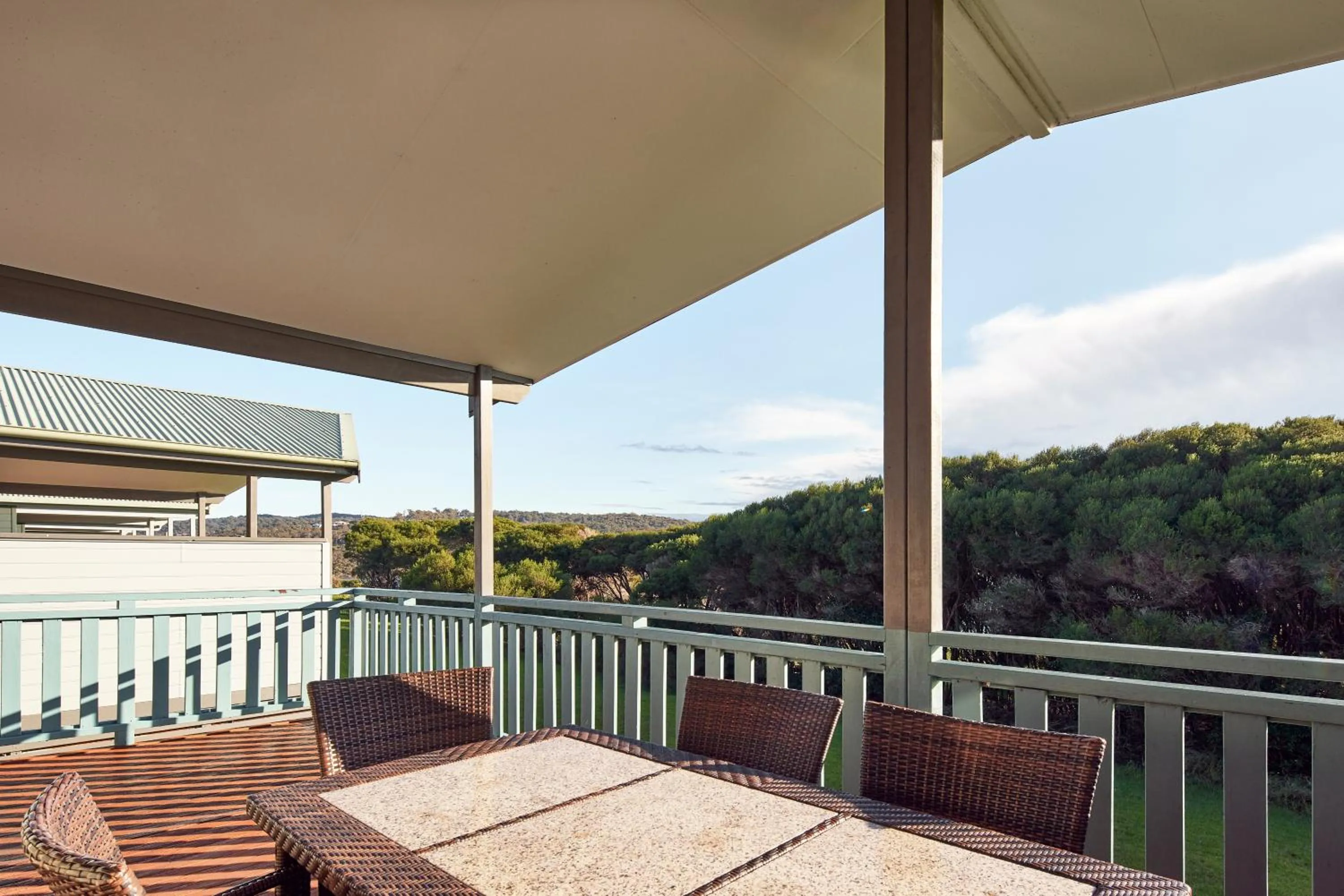 Patio in NRMA Merimbula Beach Holiday Resort