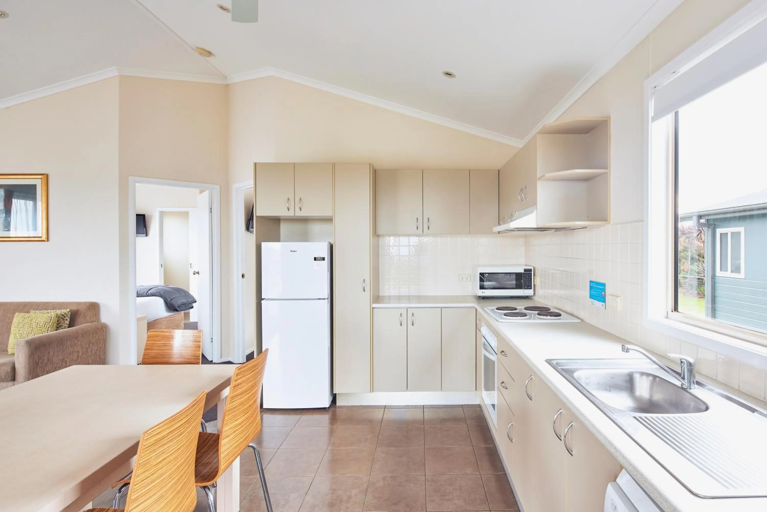 Kitchen or kitchenette in NRMA Merimbula Beach Holiday Resort