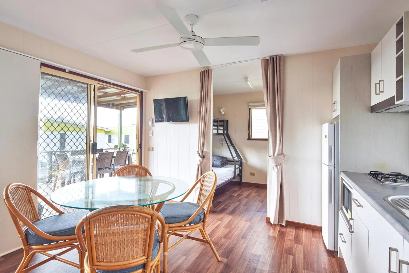 Kitchen or kitchenette in NRMA Merimbula Beach Holiday Resort