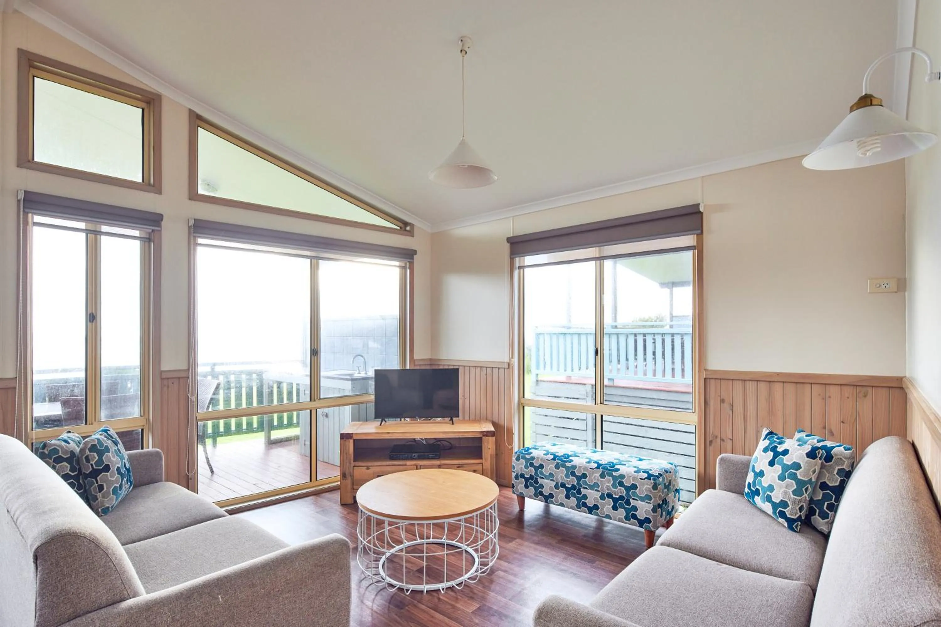 Living room in NRMA Merimbula Beach Holiday Resort