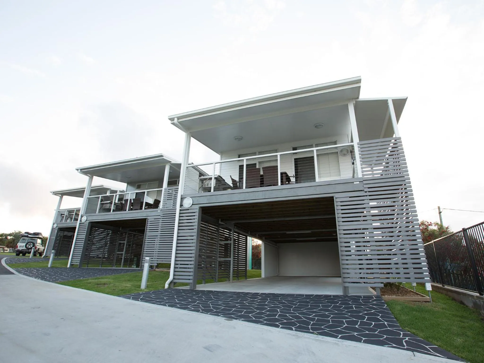 Facade/entrance in NRMA Merimbula Beach Holiday Resort