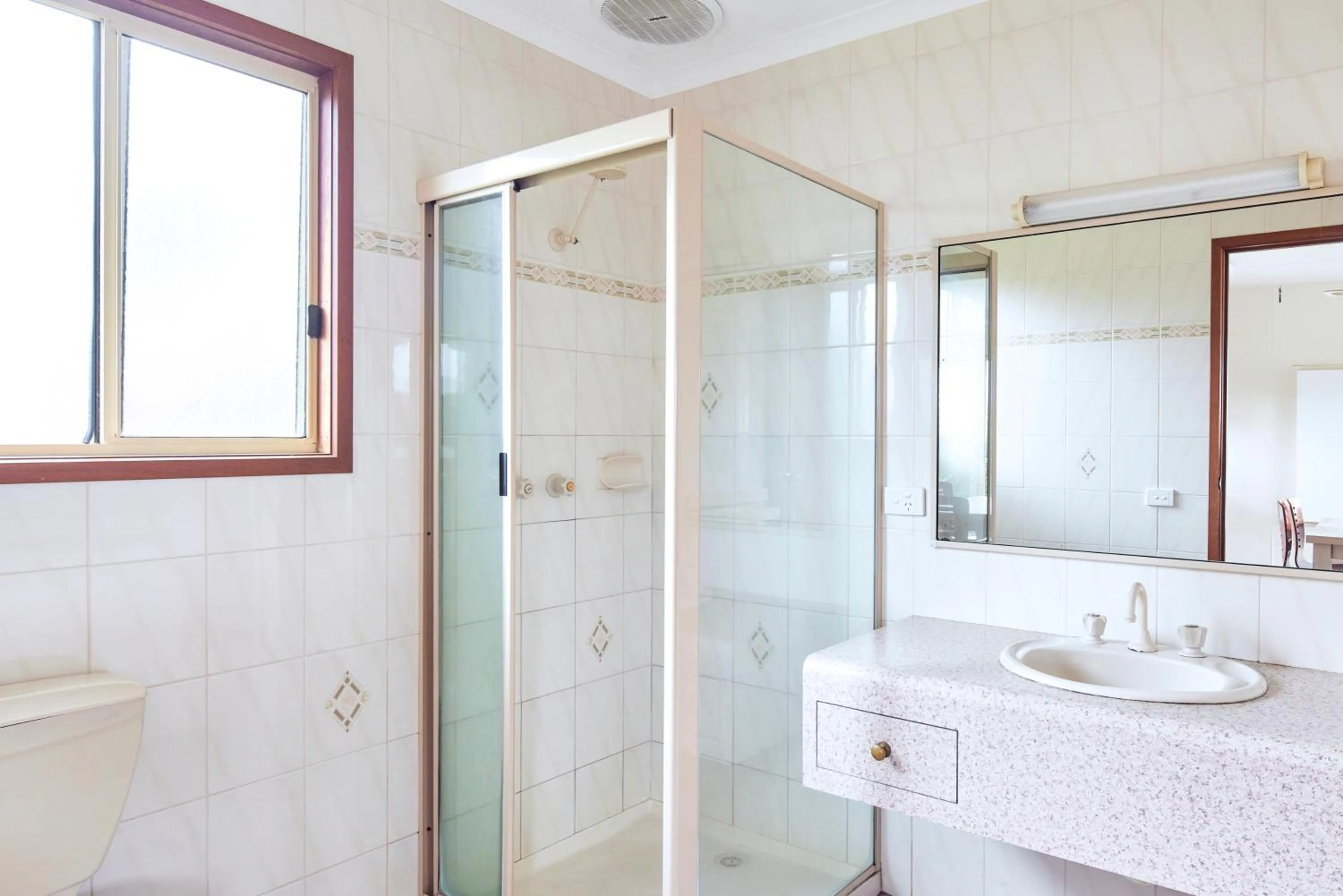 Bathroom in NRMA Merimbula Beach Holiday Resort