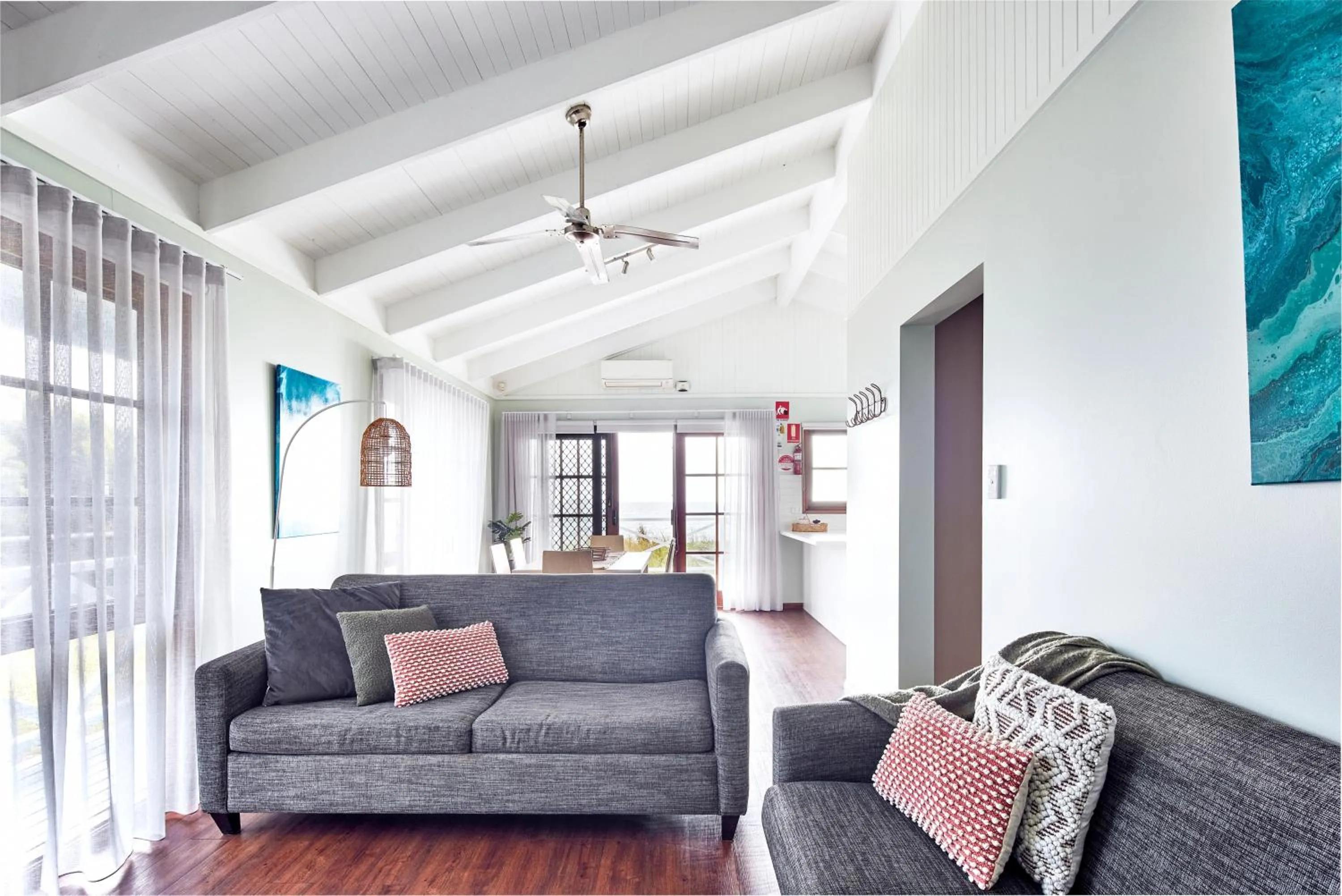 Living room in NRMA Murramarang Beachfront Holiday Resort