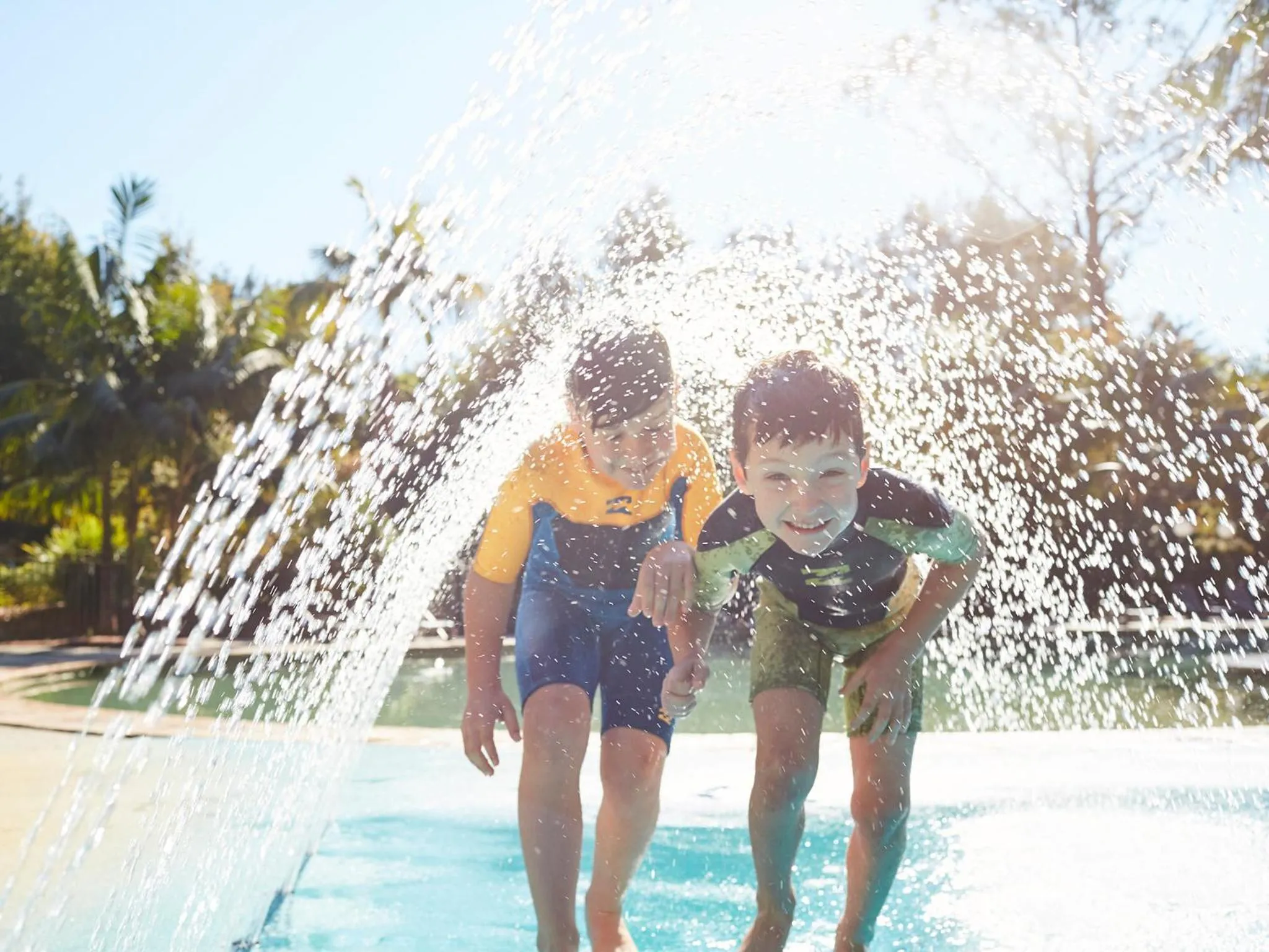 Aqua park in NRMA Murramarang Beachfront Holiday Resort