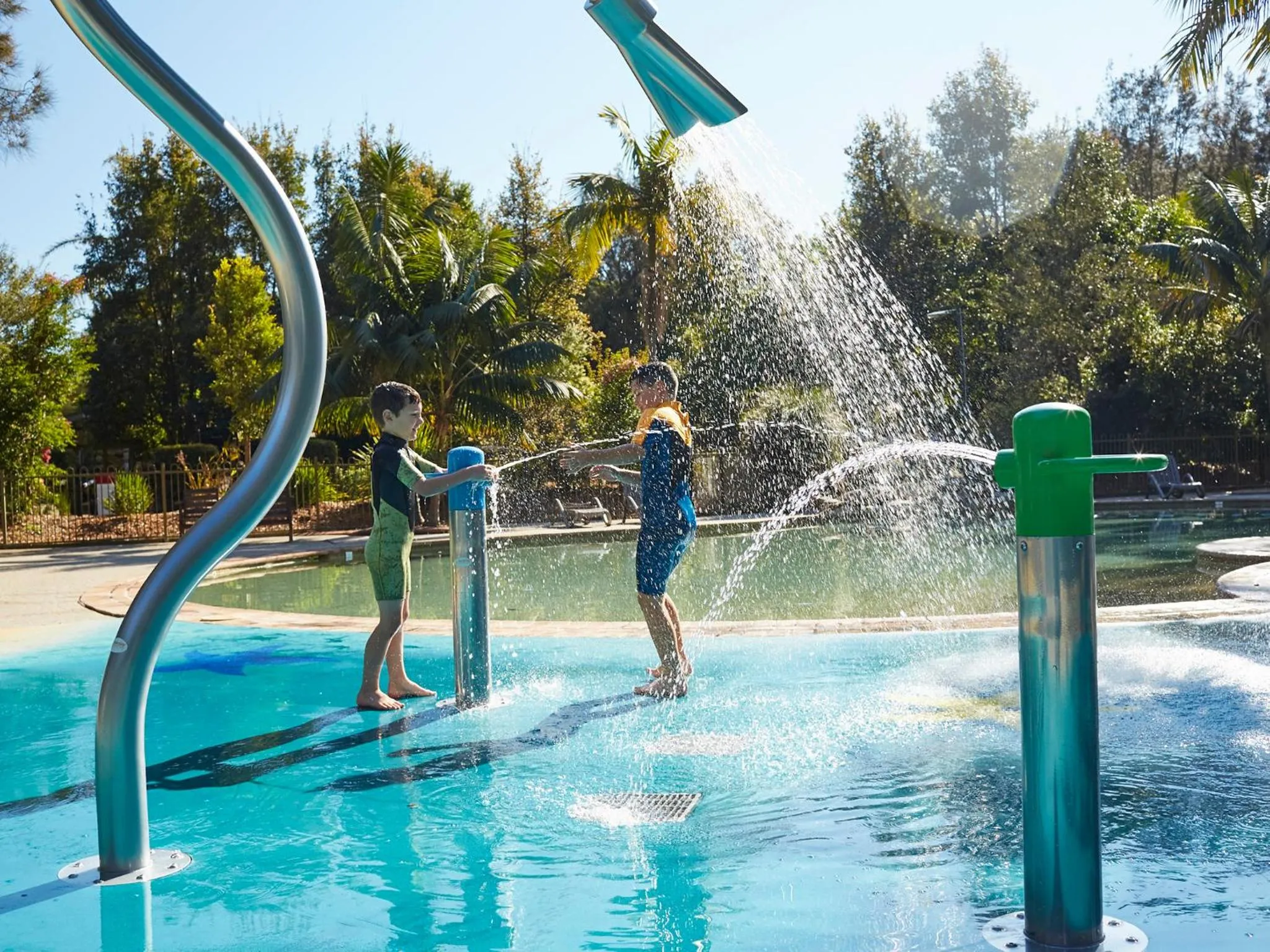 Aqua park in NRMA Murramarang Beachfront Holiday Resort