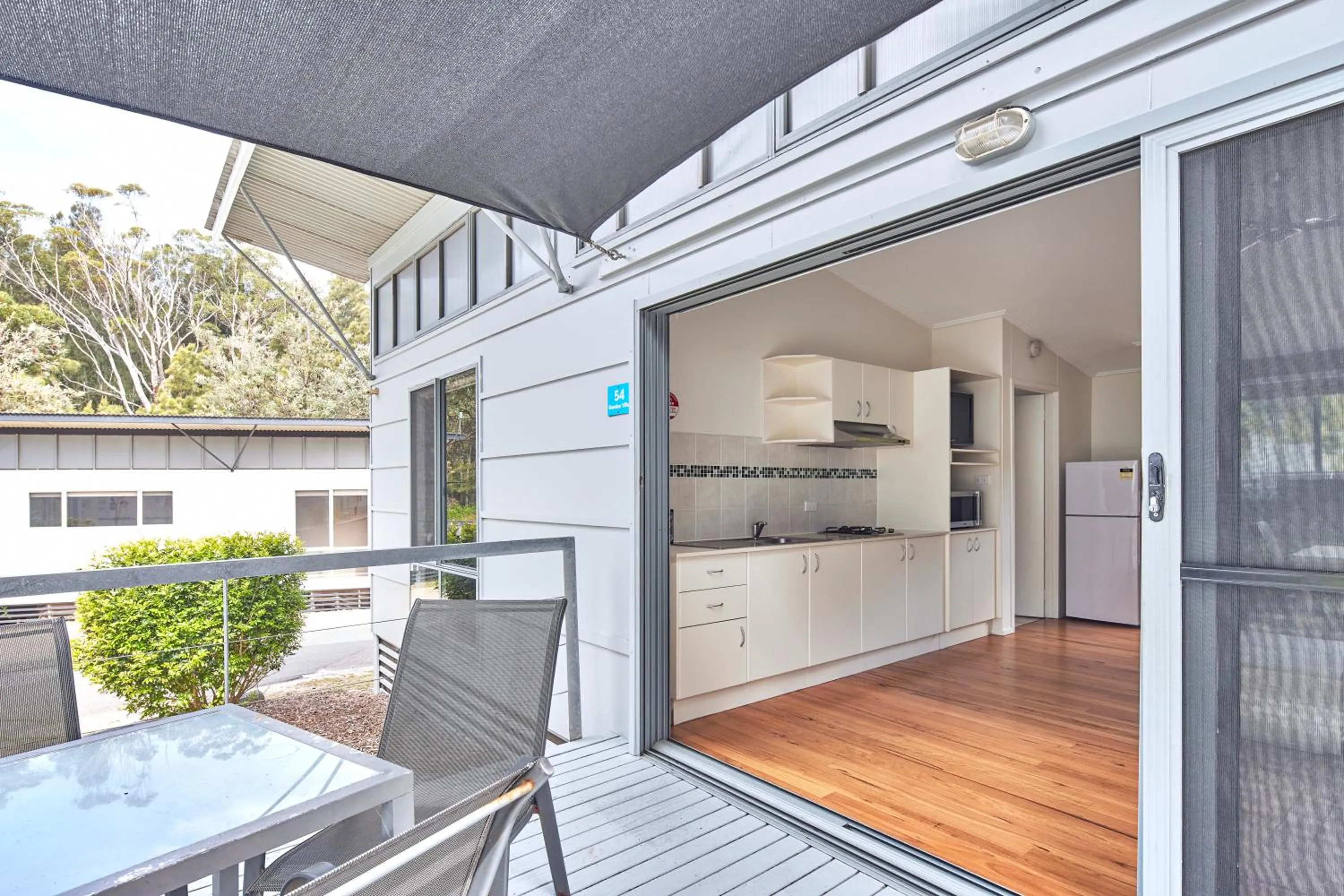 Patio in NRMA Murramarang Beachfront Holiday Resort