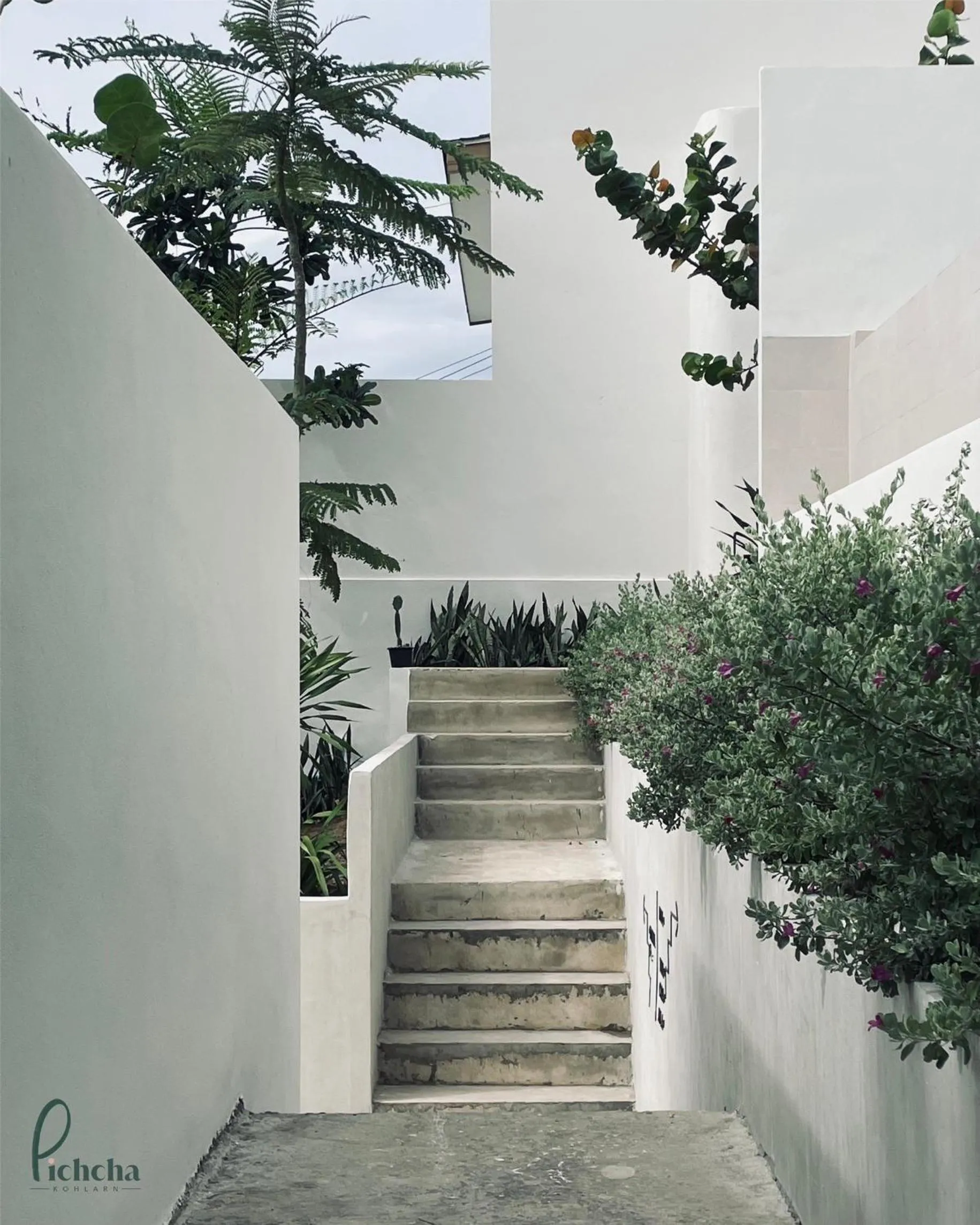 Garden view in Pichcha Kohlarn