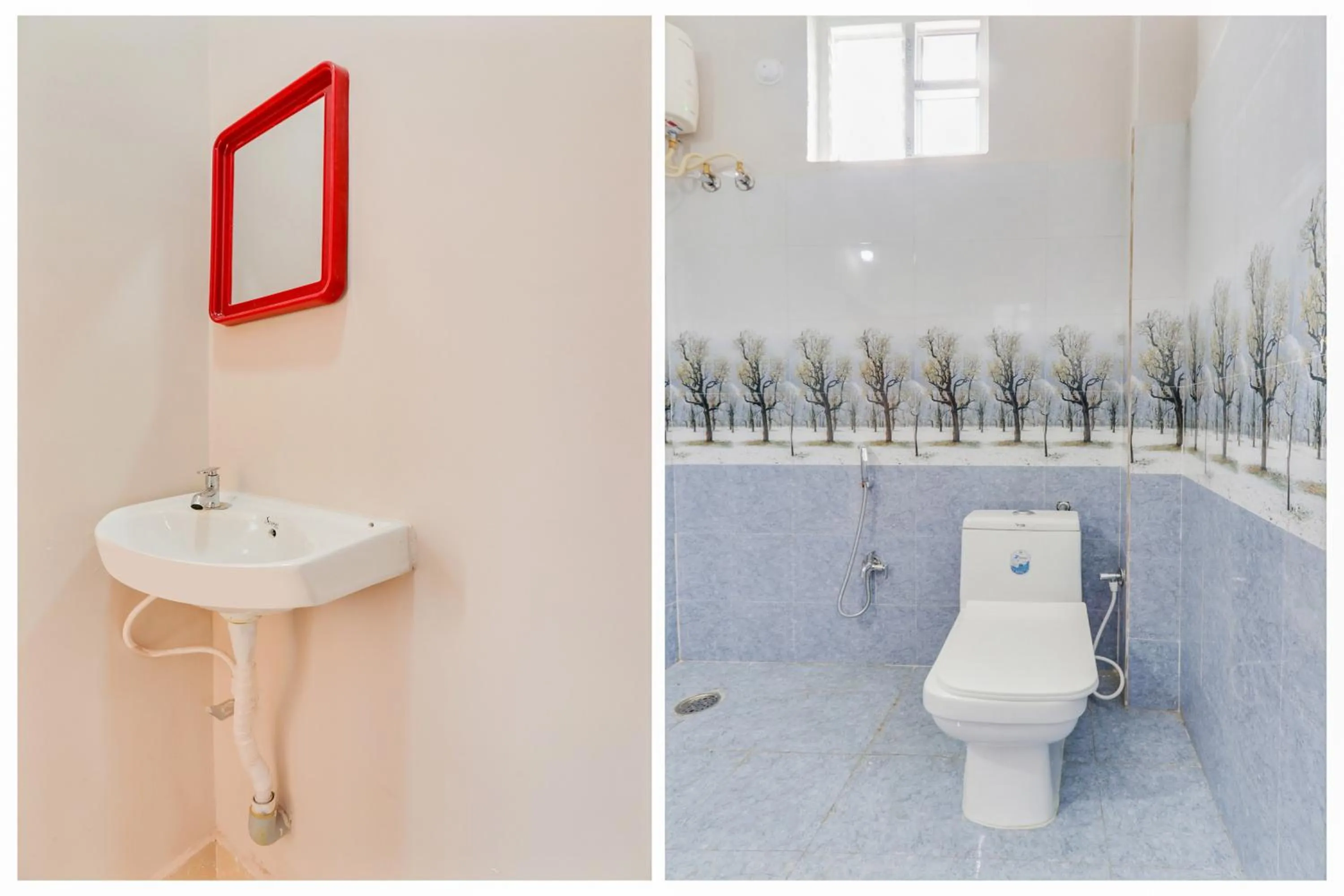 Bathroom in Hotel O S P R Luxury Rooms