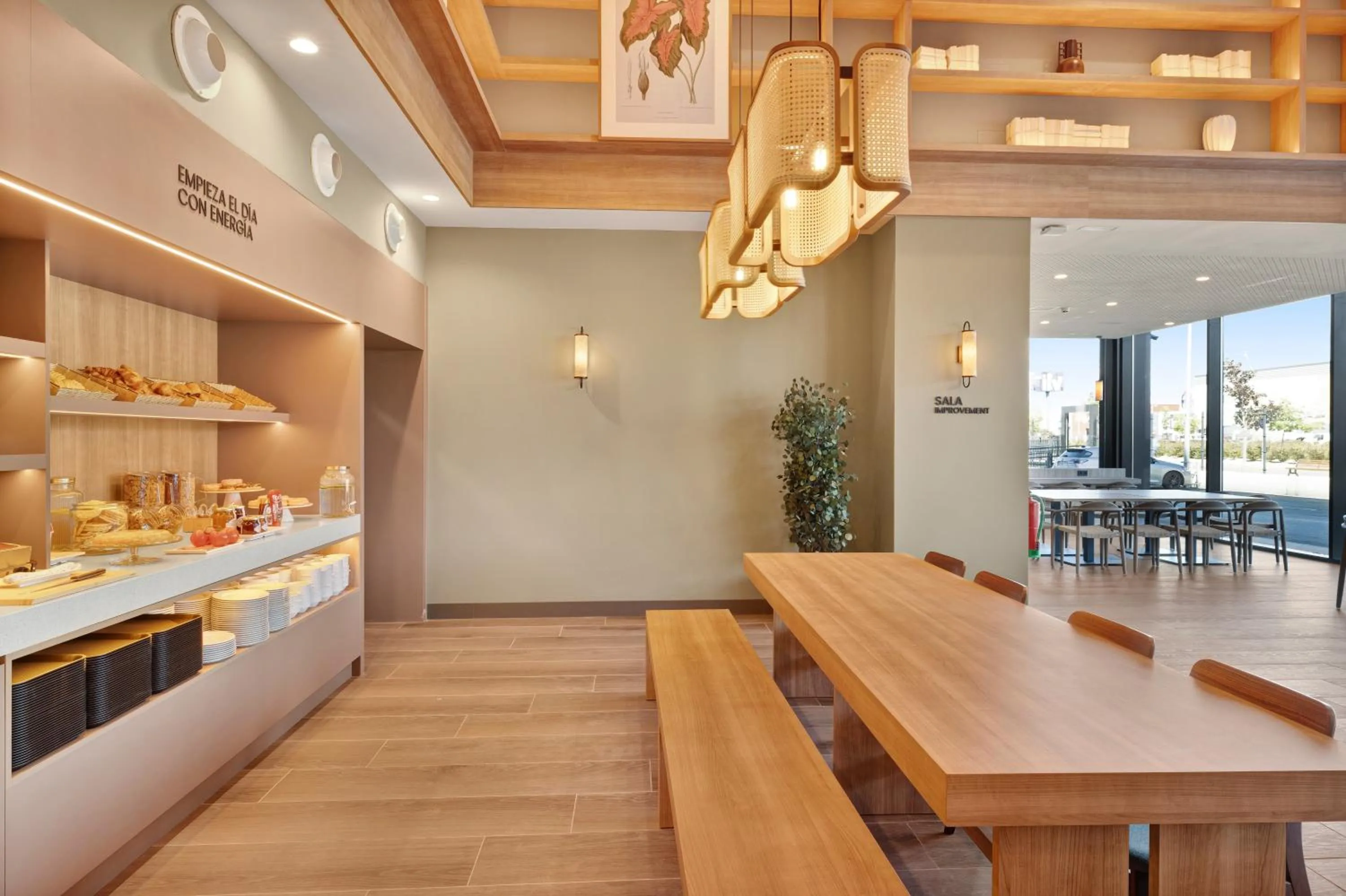 Seating area in B&B HOTEL Madrid Fuenlabrada Retail Park