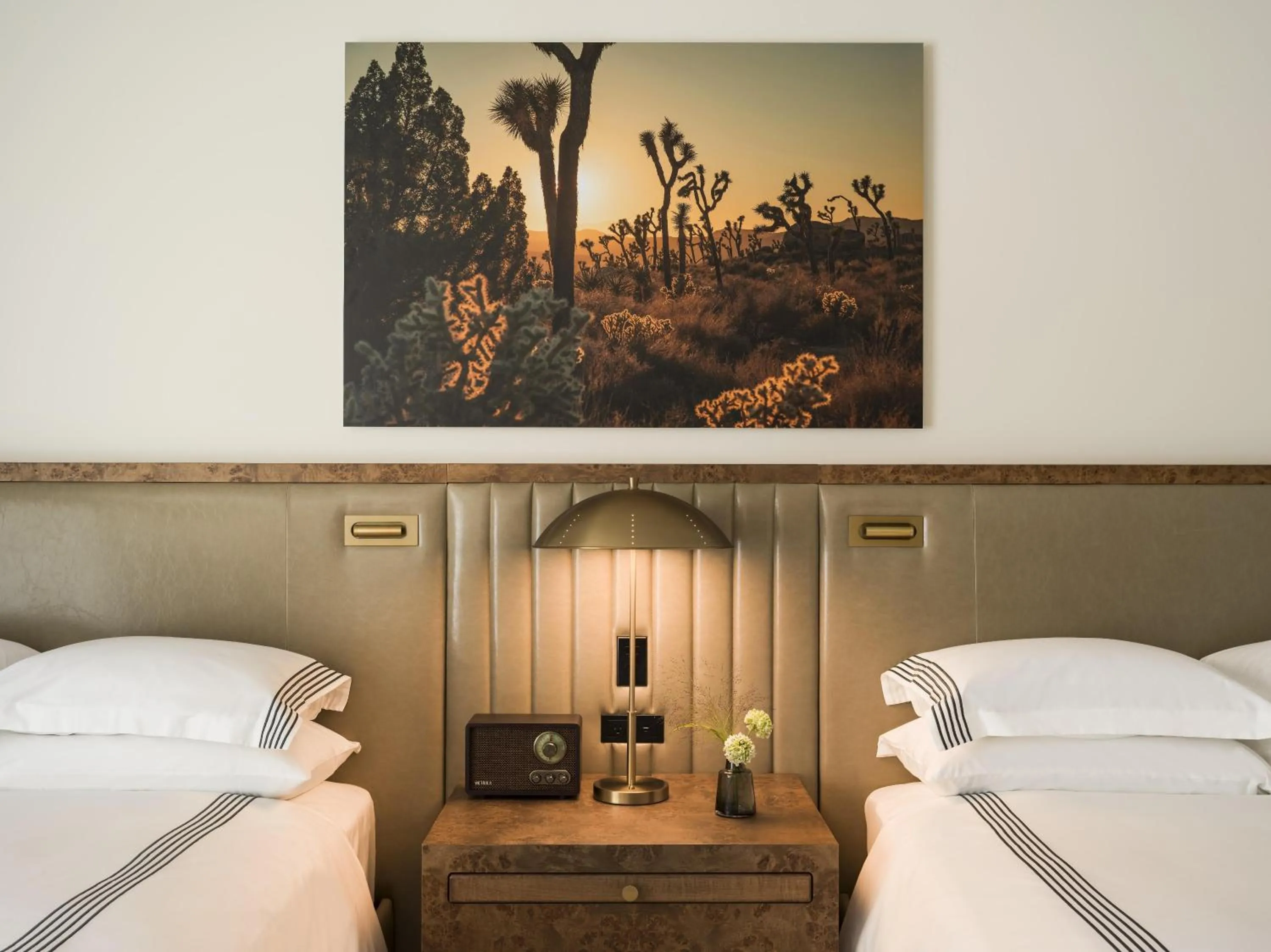 Bedroom, Bed in Thompson Palm Springs, By Hyatt